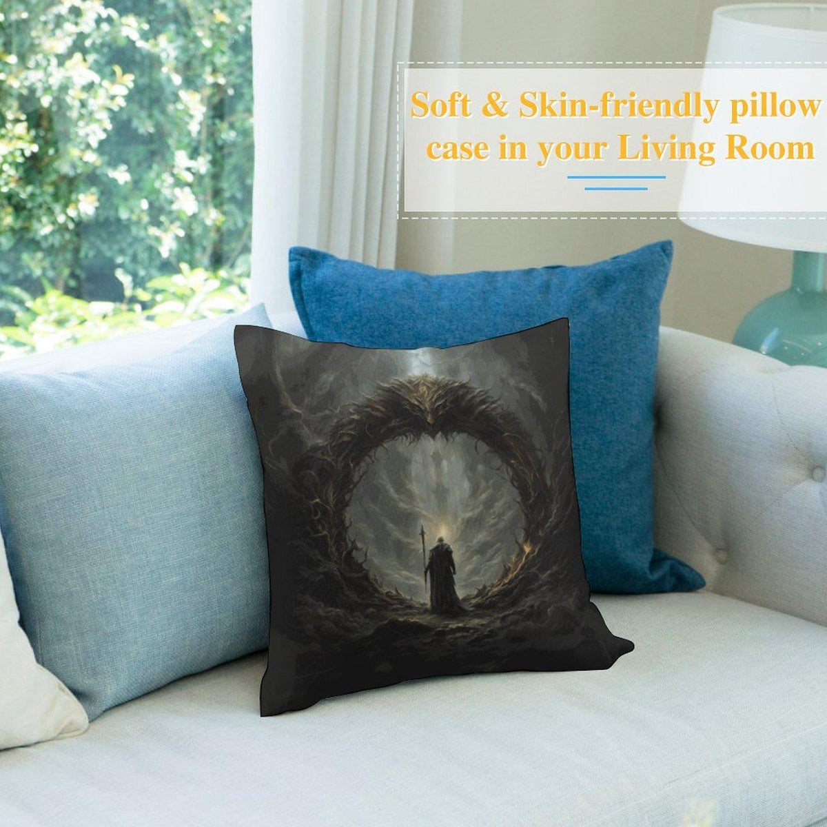 Elden Ring Dragon Age Pillow Cover