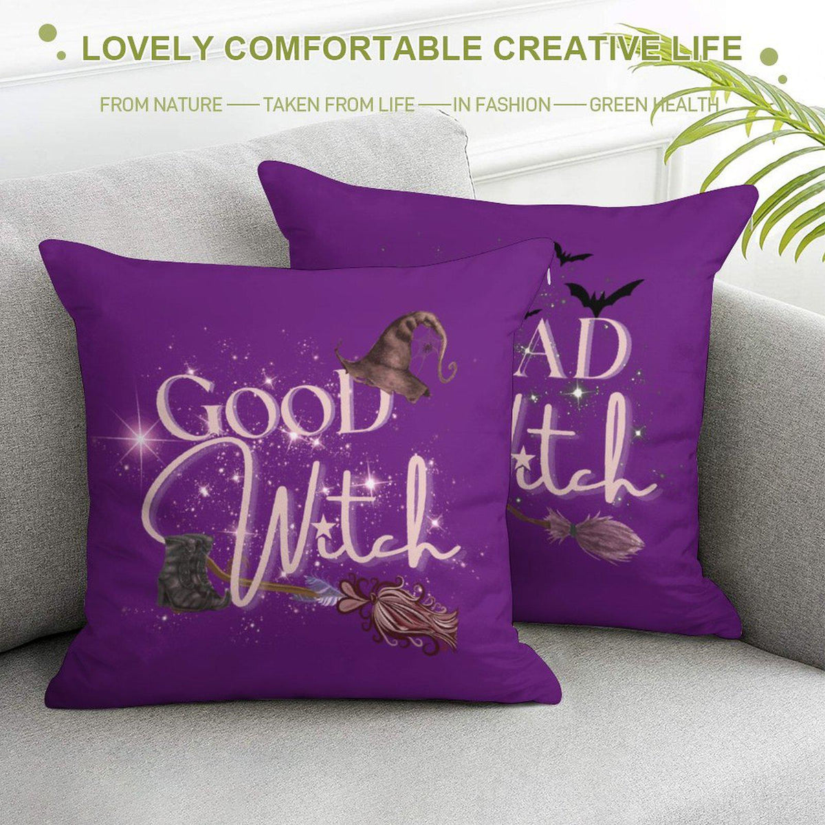 Halloween Fall Host Gift Idea Whimsigoth Good Witch Bad Witch