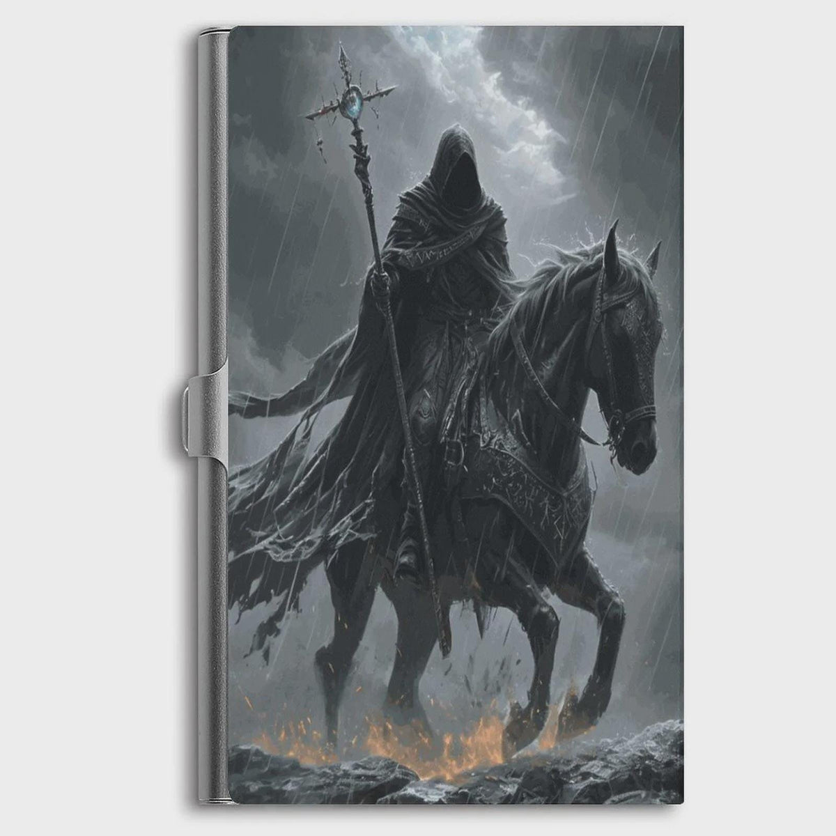 Dark Souls Business Card Holder: Elden Ring Inspired Gothic Gamer Gift