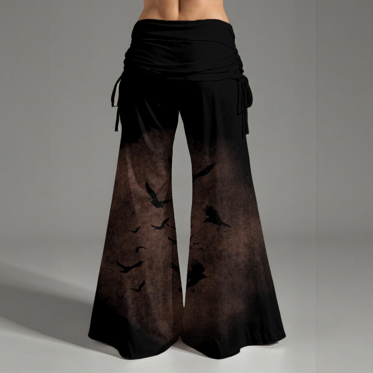 Murder of Crows Palazzo Pants and Skirt Design Collection