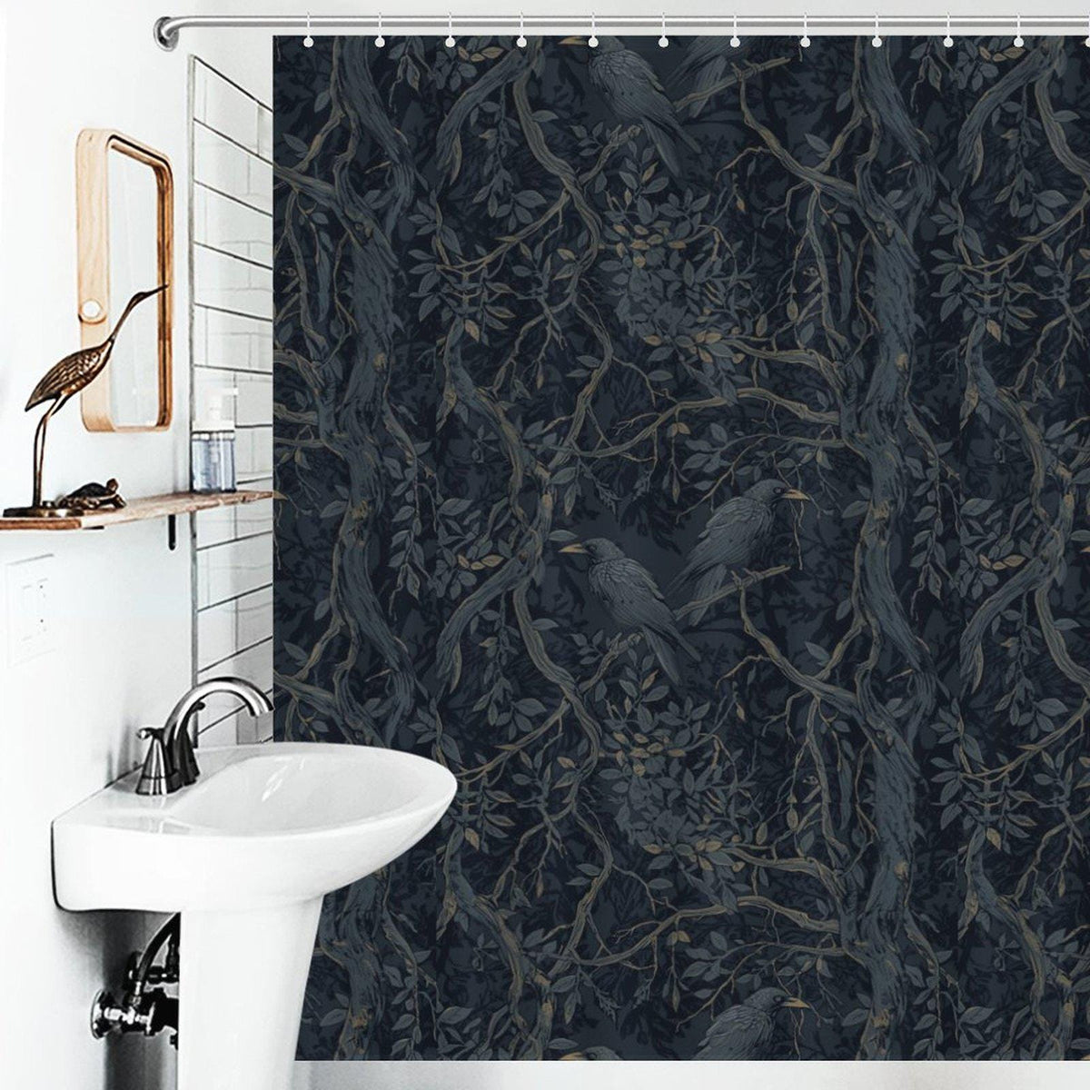 Dark Romance Crow William Morris Design Collection
