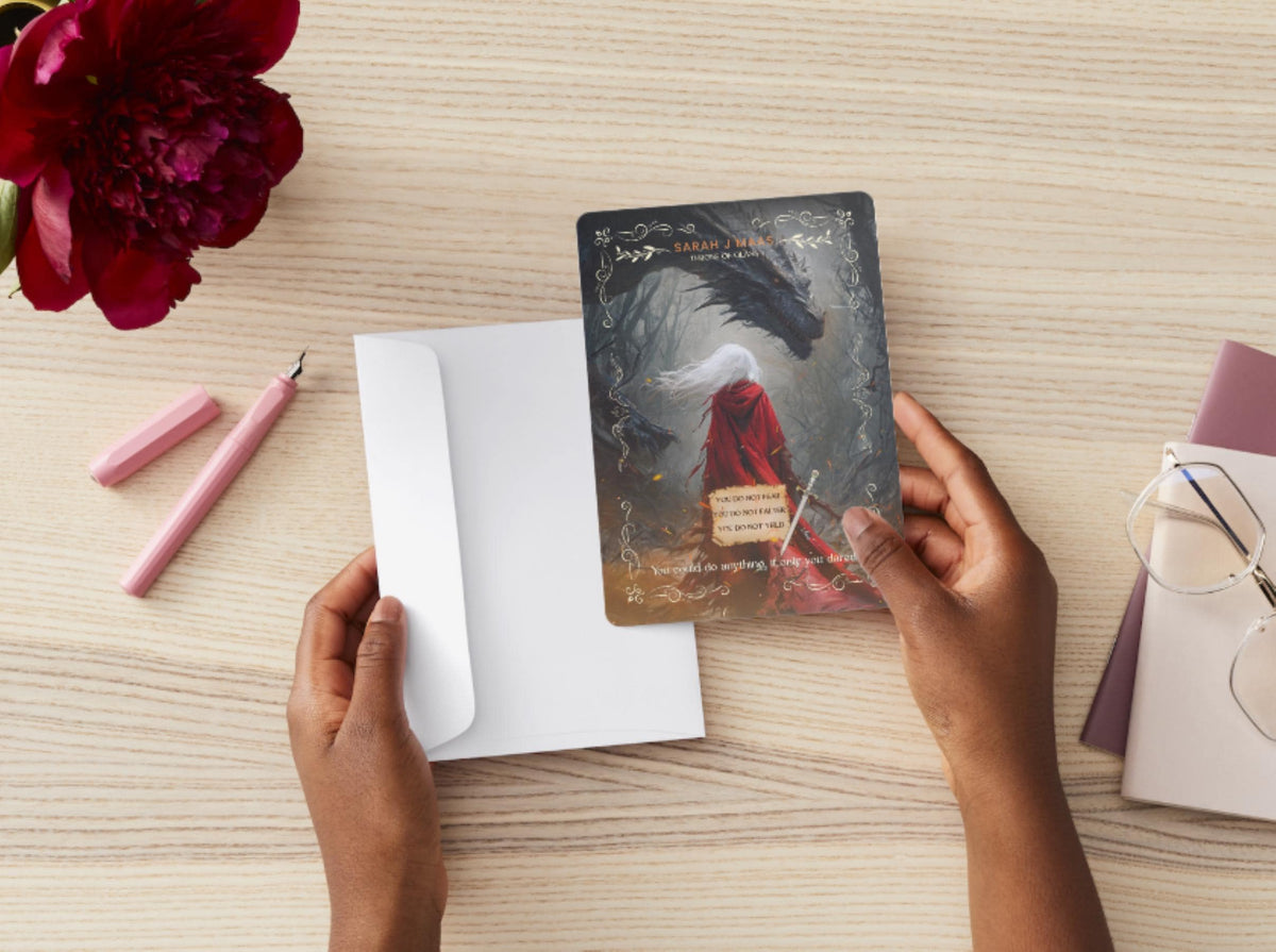 Throne of Glass Kindle Insert Manon Blackbeak Reversible E-Reader Case 5x7 Kindle decorating Aelin Galathynius TOG Stickers Bookish Merch