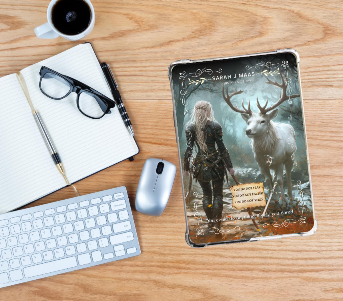 Throne of Glass Kindle Insert Manon Blackbeak Reversible E-Reader Case 5x7 Kindle decorating Aelin Galathynius TOG Stickers Bookish Merch