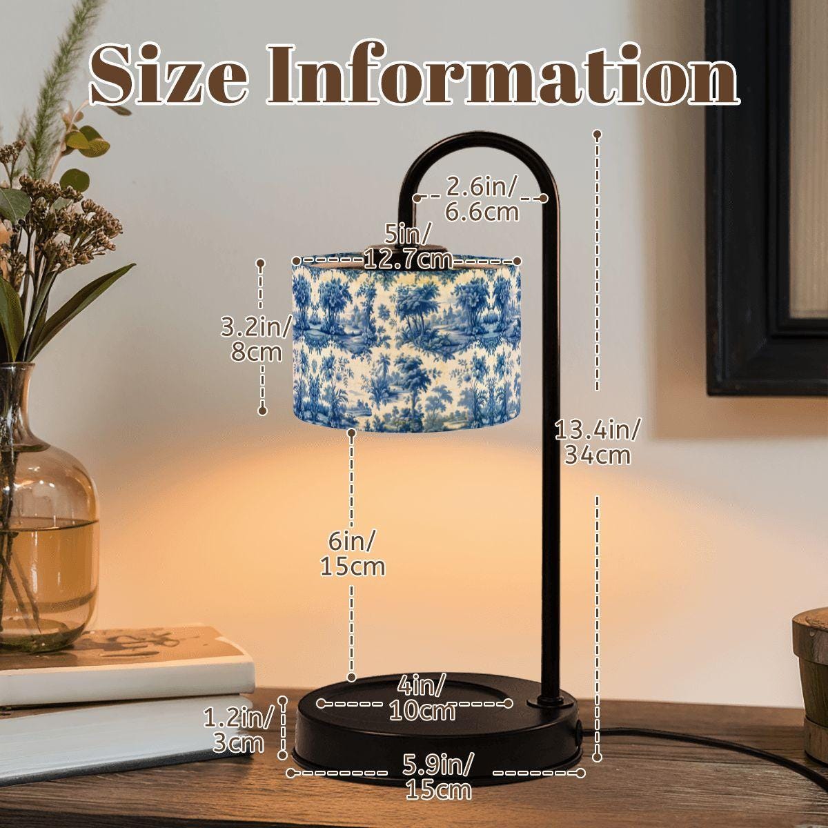 French Country Design Candle Warmer