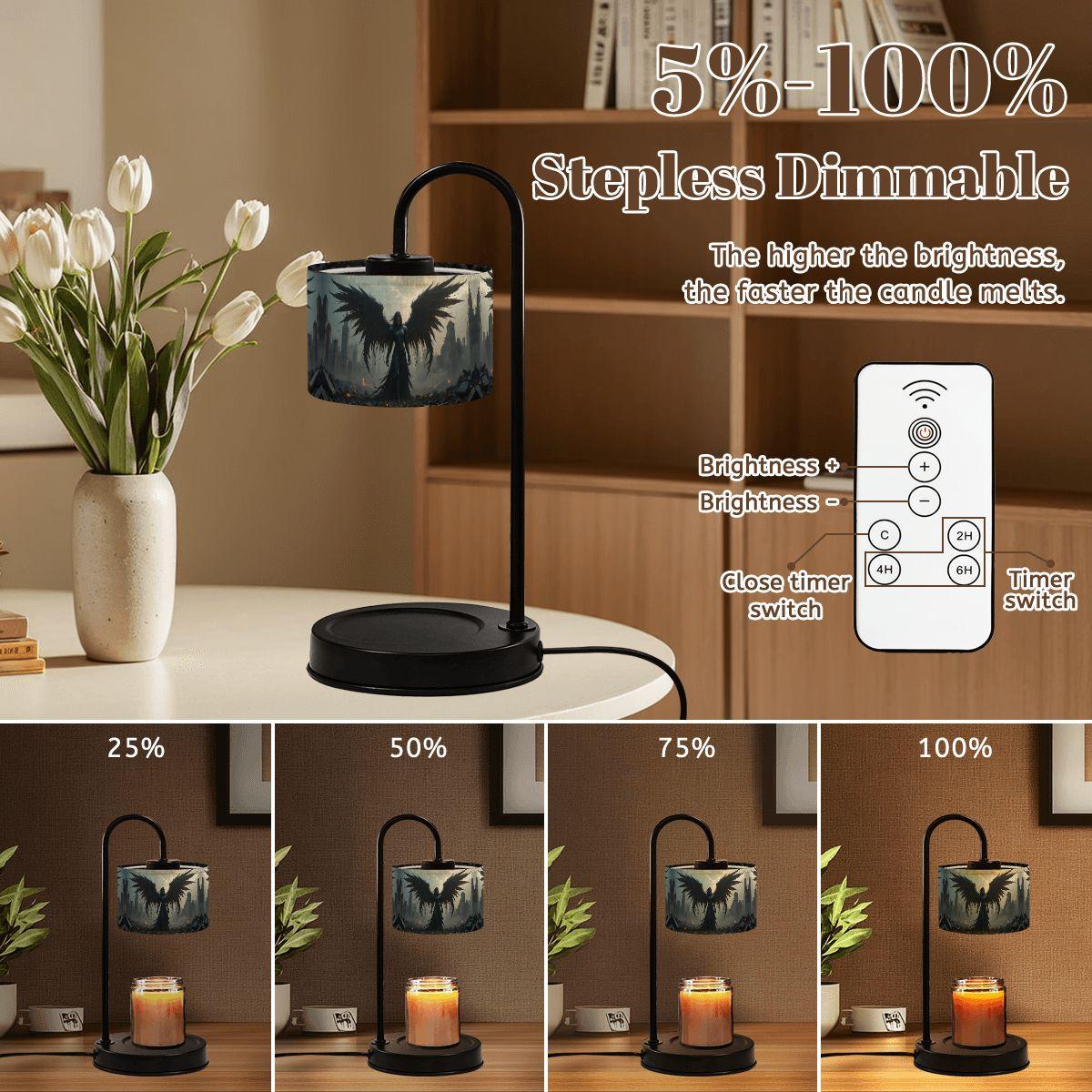 Gothic Lamp Nightlight Dark Academia Candle Warmer