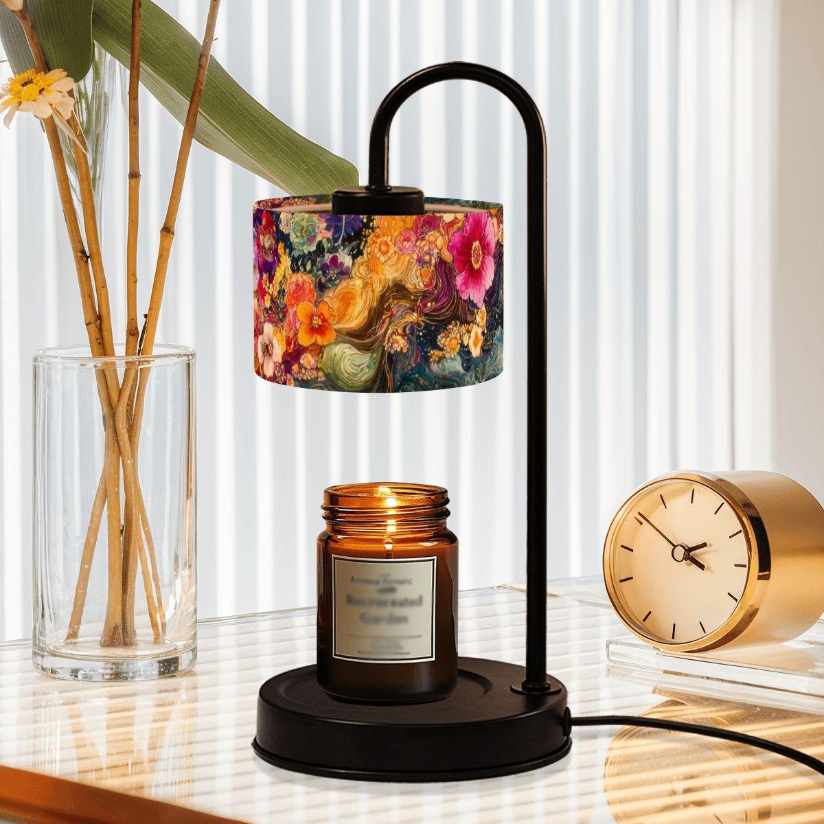 Bohemian Celestial Floral Candle Warmer