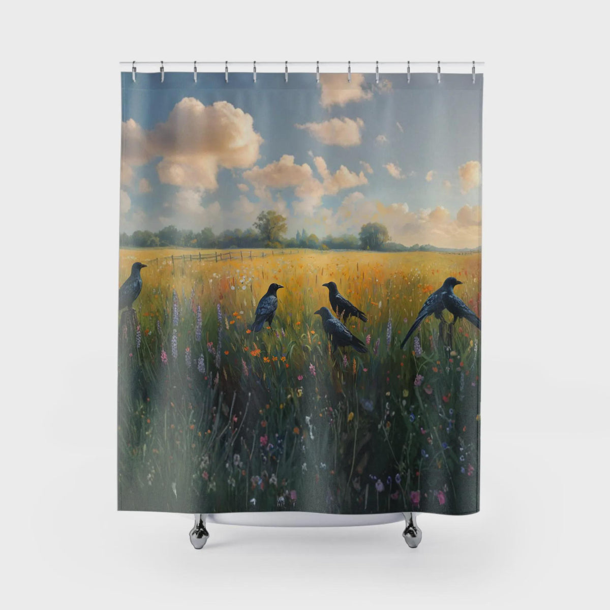 Crow Lover Bathroom Gift Idea for Mom