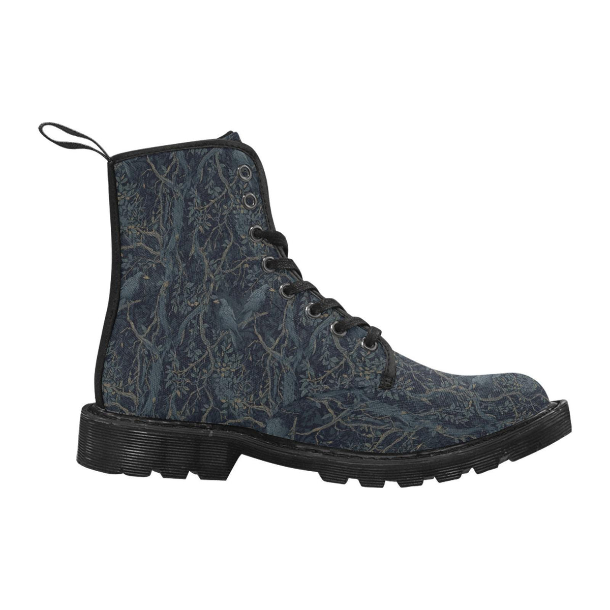 William Morris Inspired Crow Design Footwear