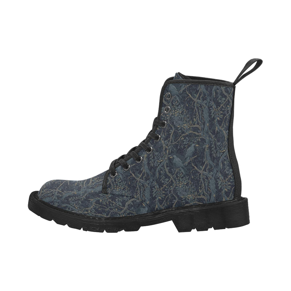 William Morris Inspired Crow Design Footwear