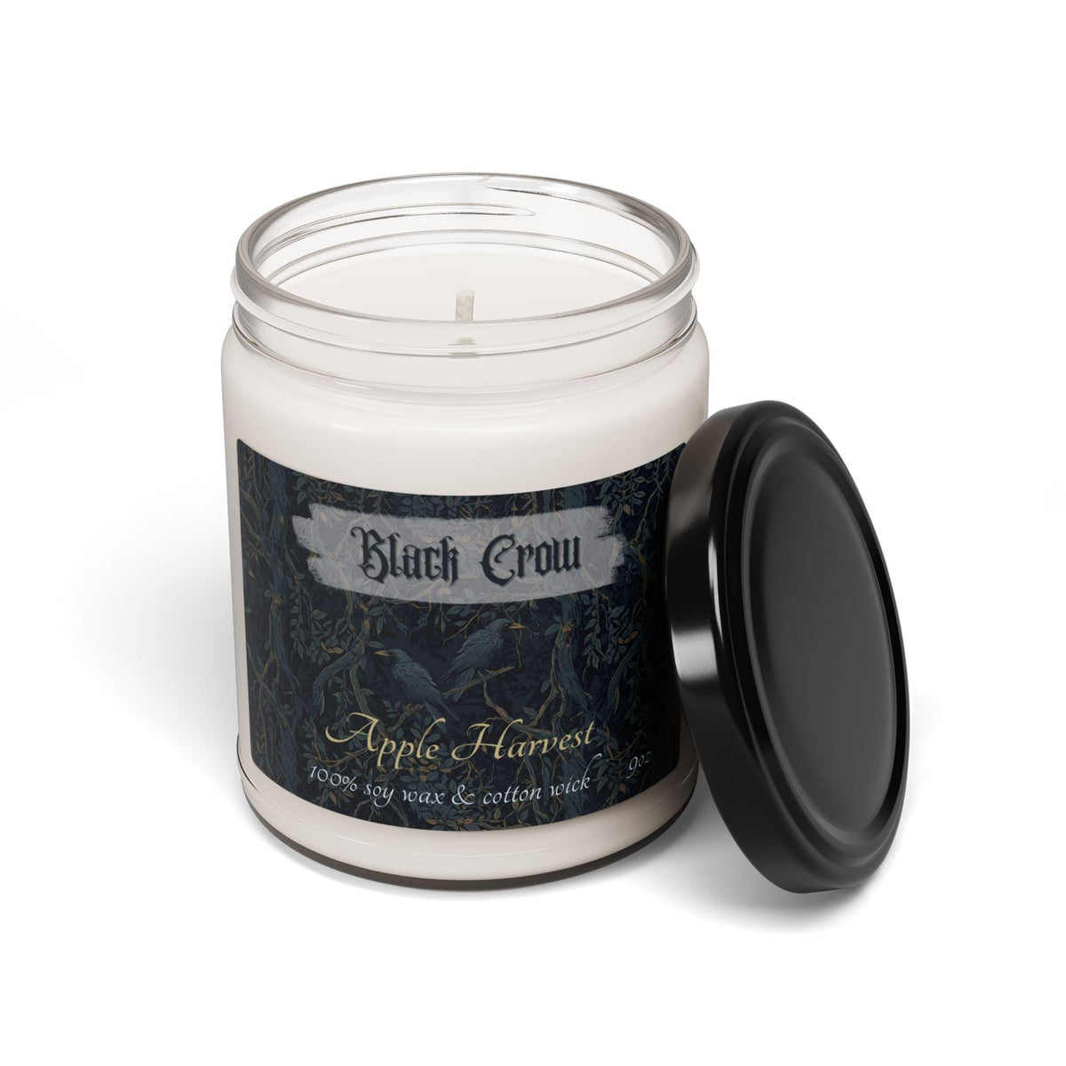 Witch Gift Ideas Gothic Holiday Crow Soy Candle