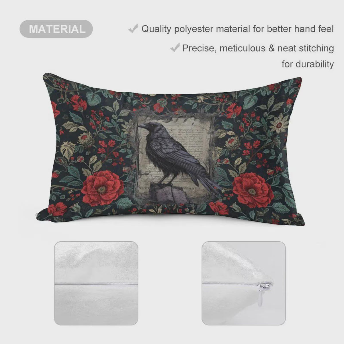 Raven Poem Edgar Allan Poe Home Decor Collection