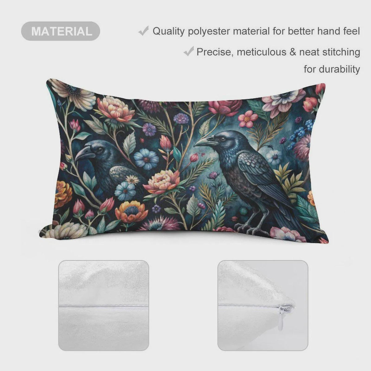 Romantic Gothic Gift Moody Floral Victorian Home Decor