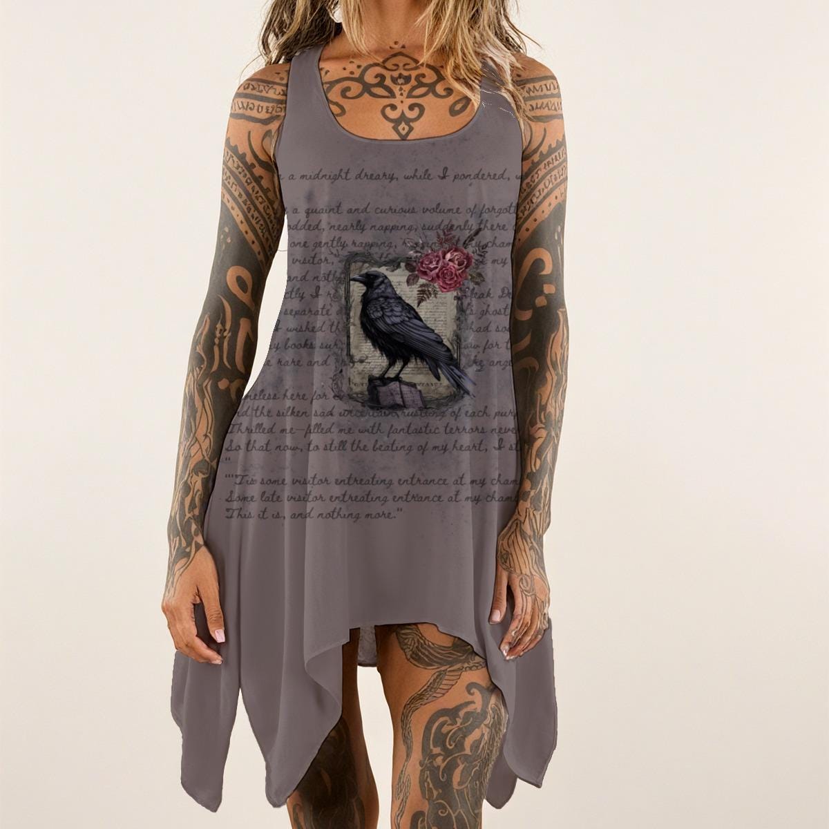 Edgar Allan Poe The Raven Poem Design Collection