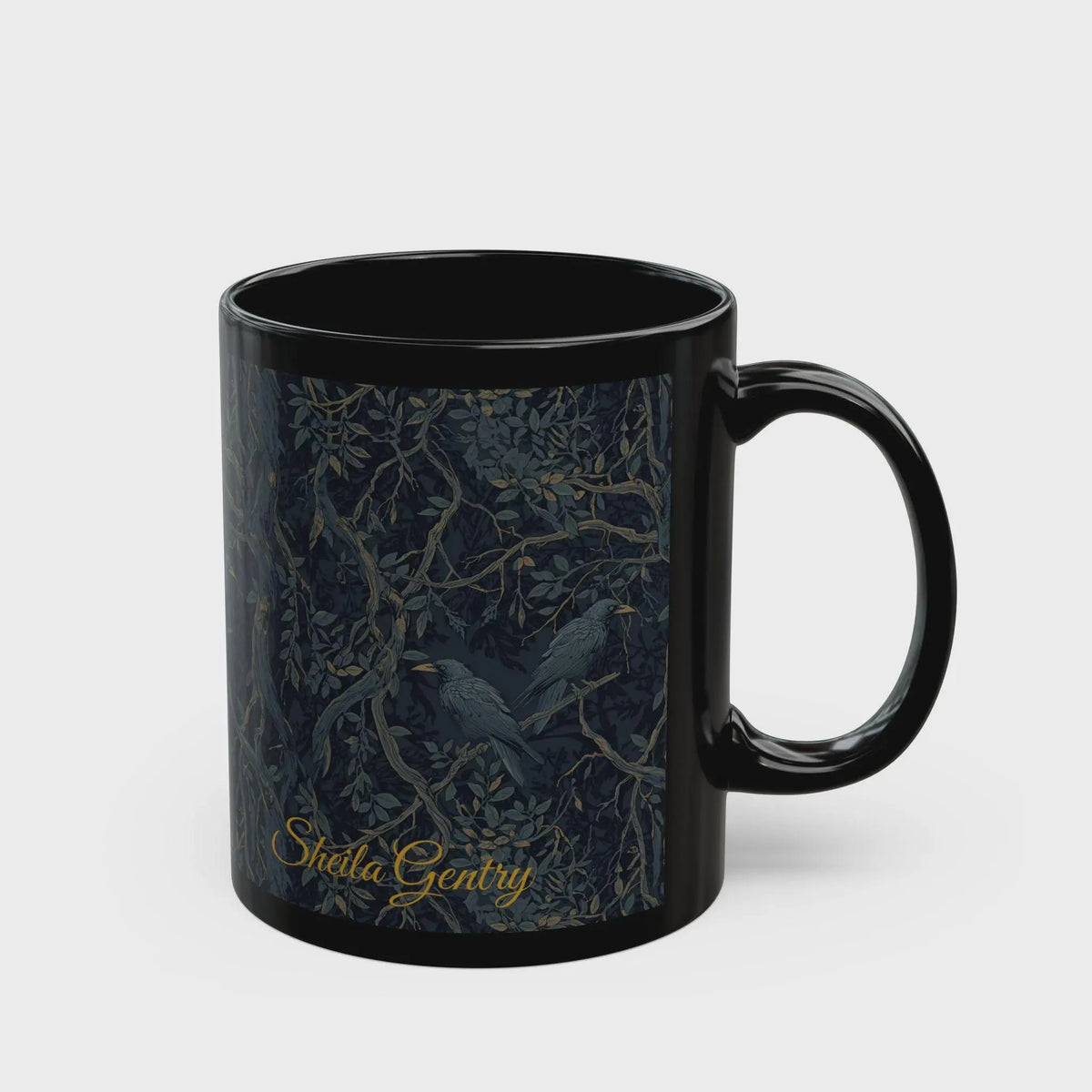 Dark Crow Personalized Mug & Journal Holiday Gift Idea