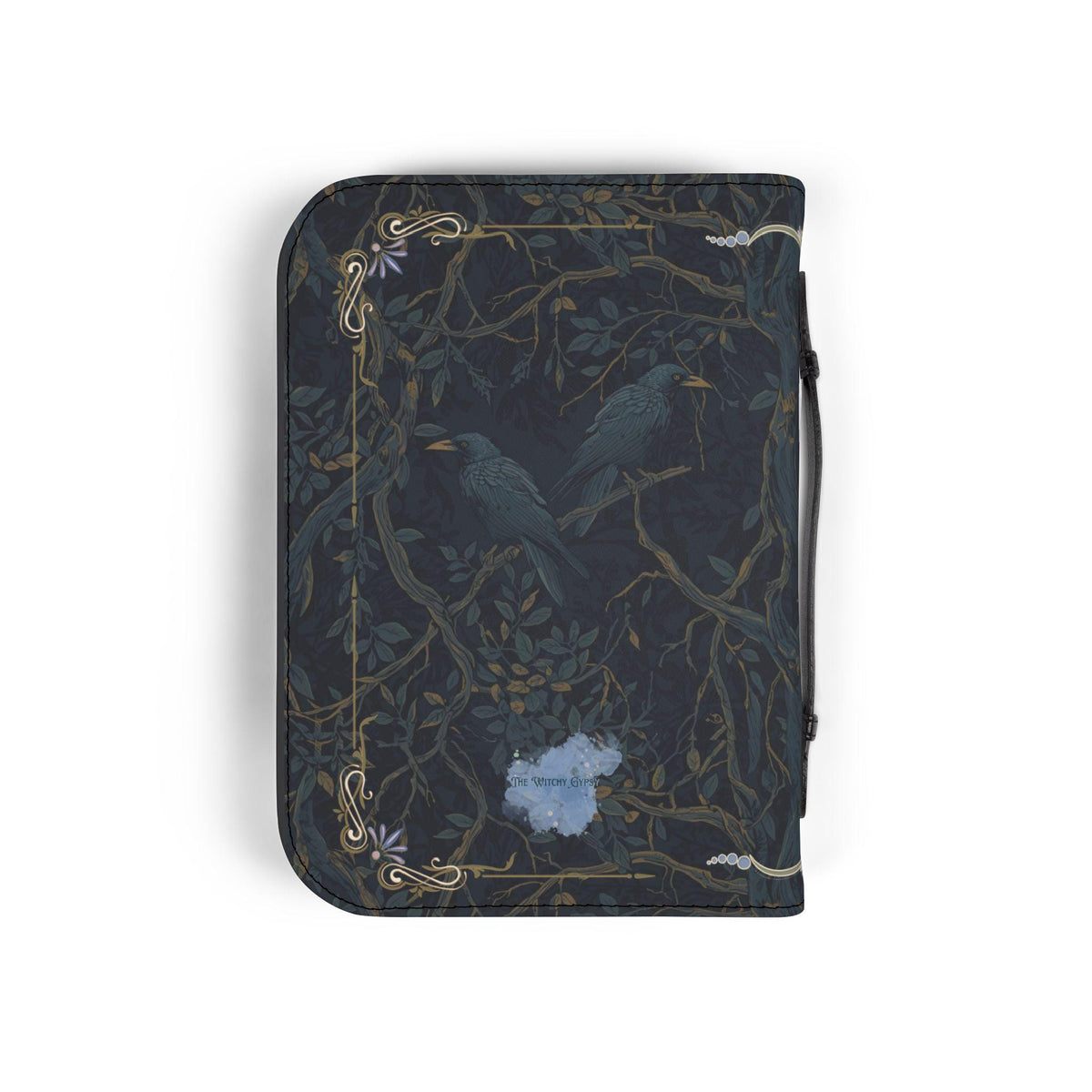 Raven Spell Book Cover Book of Shadows Protector