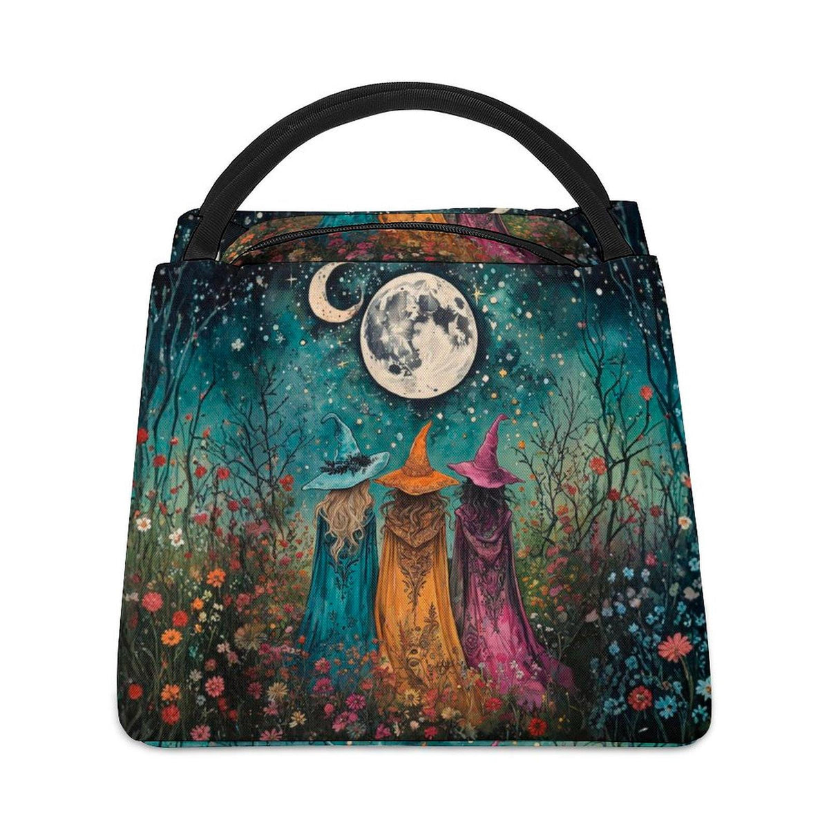 William Morris Inspired Nurse Gift Lunch Bag Personalized Tote