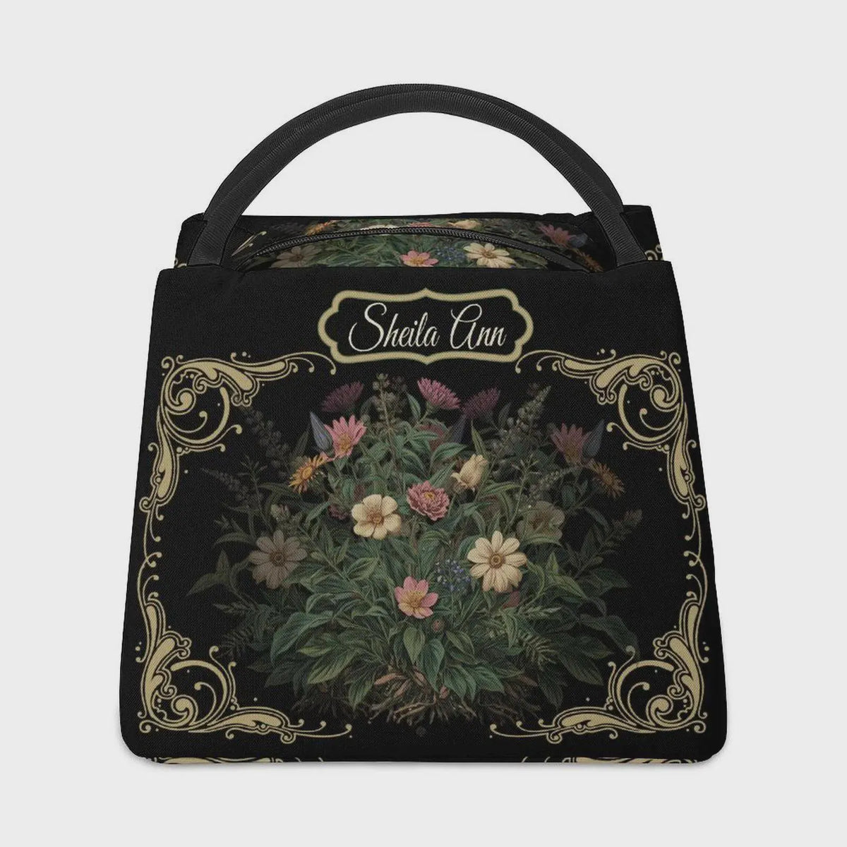 Celestial Floral Cooler Tote Great Nurse Gift