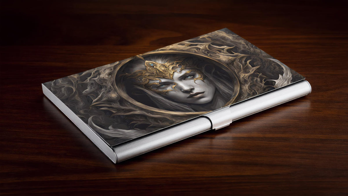 Elden Ring Zelda Business Card Holder: Fantasy Gamer Gift