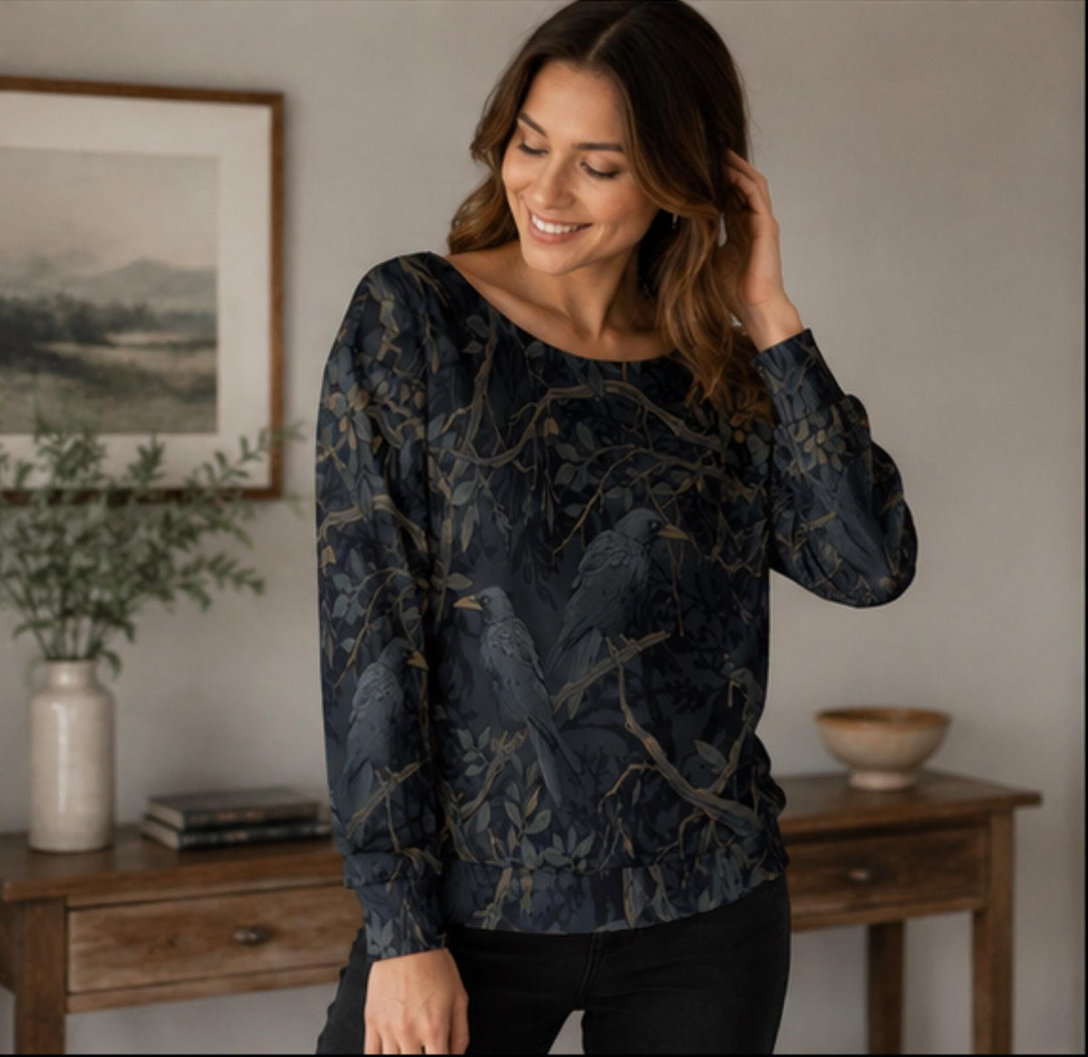 Crow and Vines William Morris Design Collection
