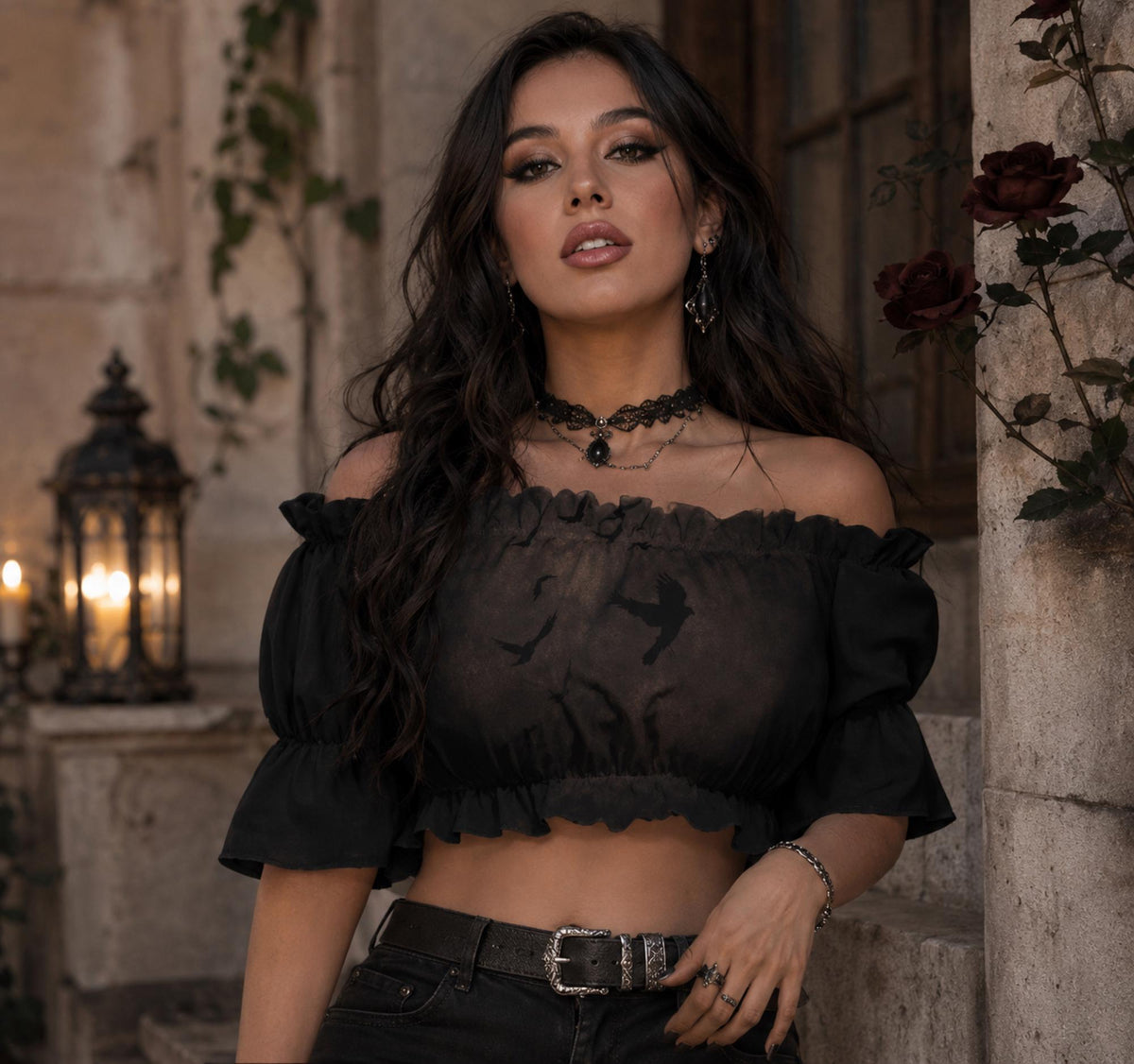 Edgar Allan Poe Inspired Tops Design Collection