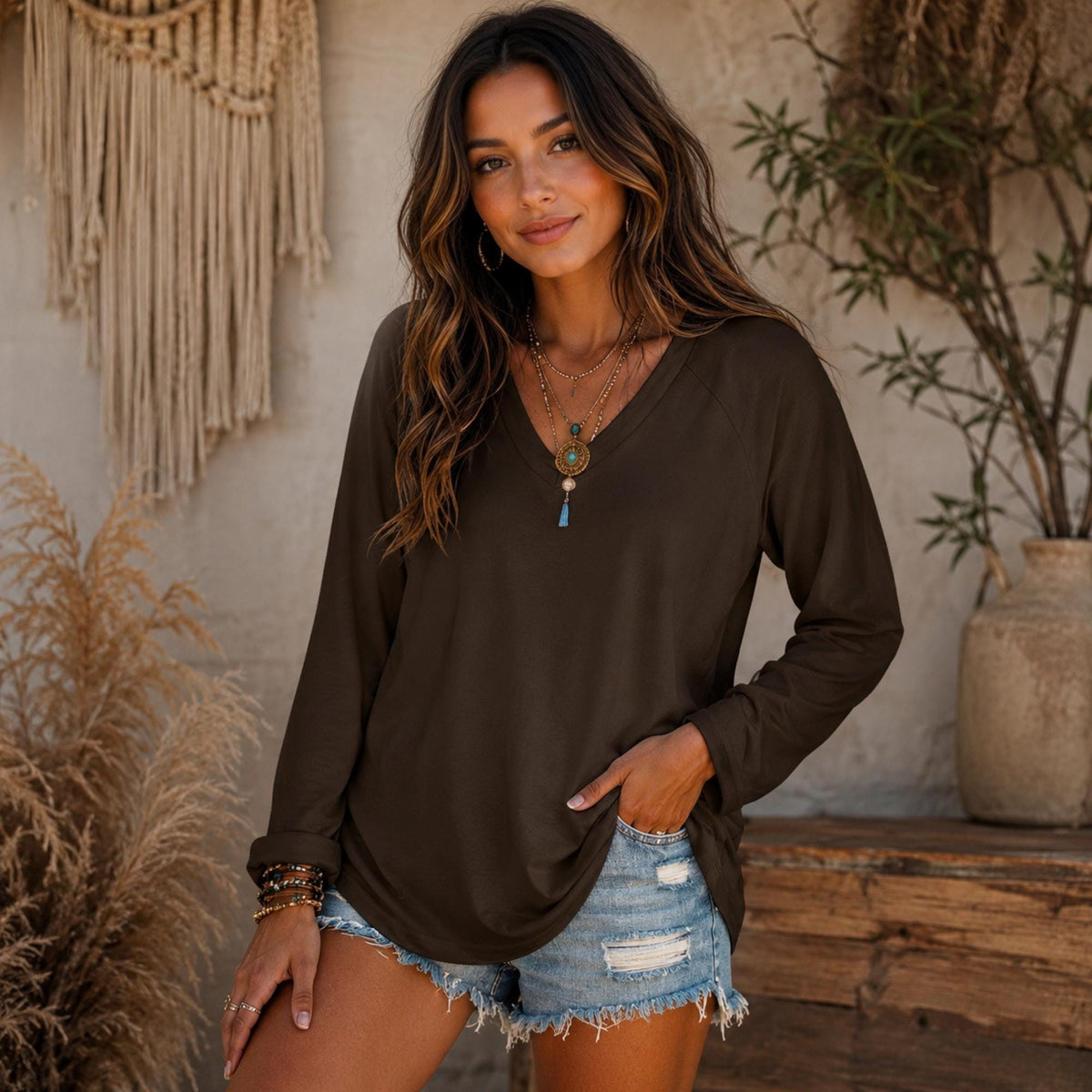 Fall Autumn Blouse Tee