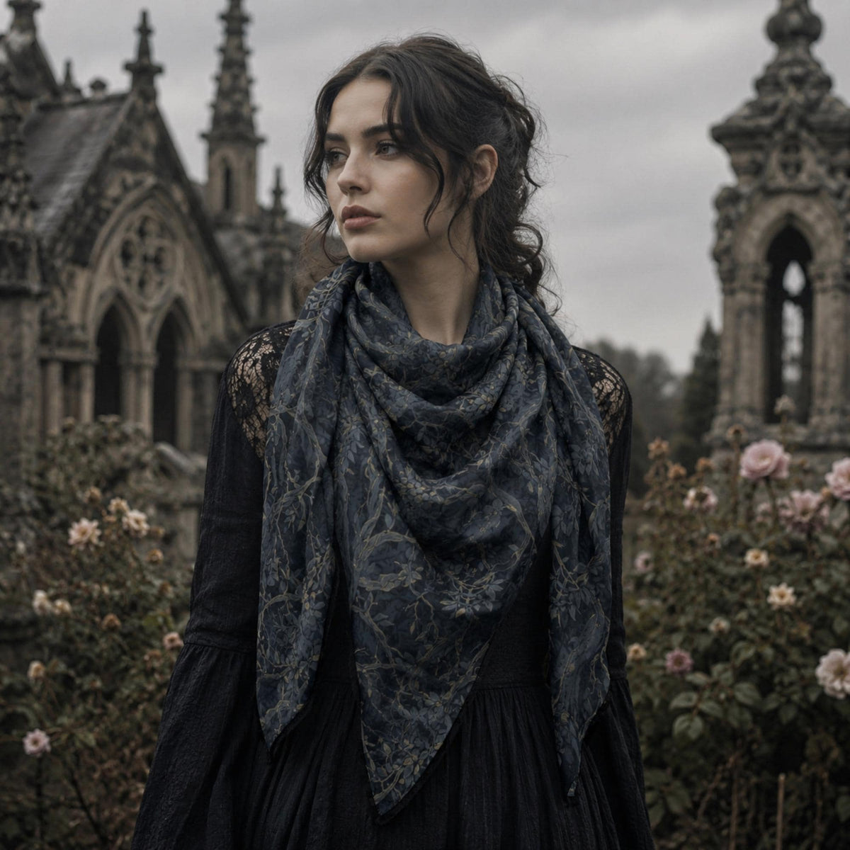 Corporate Goth Gift for you Crow Lovers Gothic Square