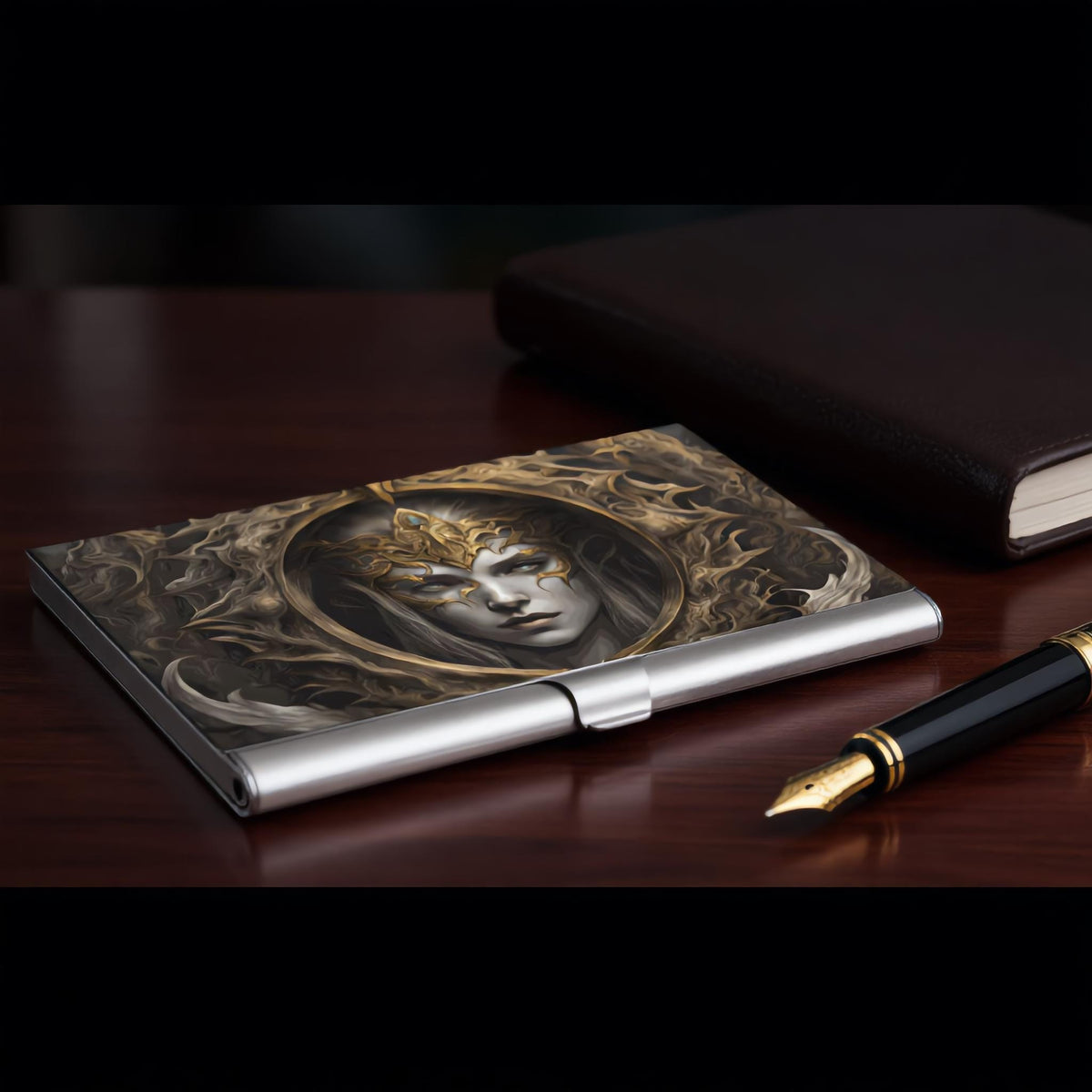 Elden Ring Zelda Business Card Holder: Fantasy Gamer Gift