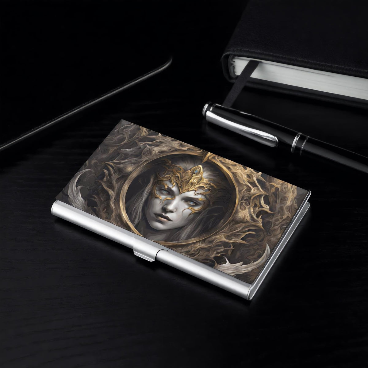 Elden Ring Zelda Business Card Holder: Fantasy Gamer Gift