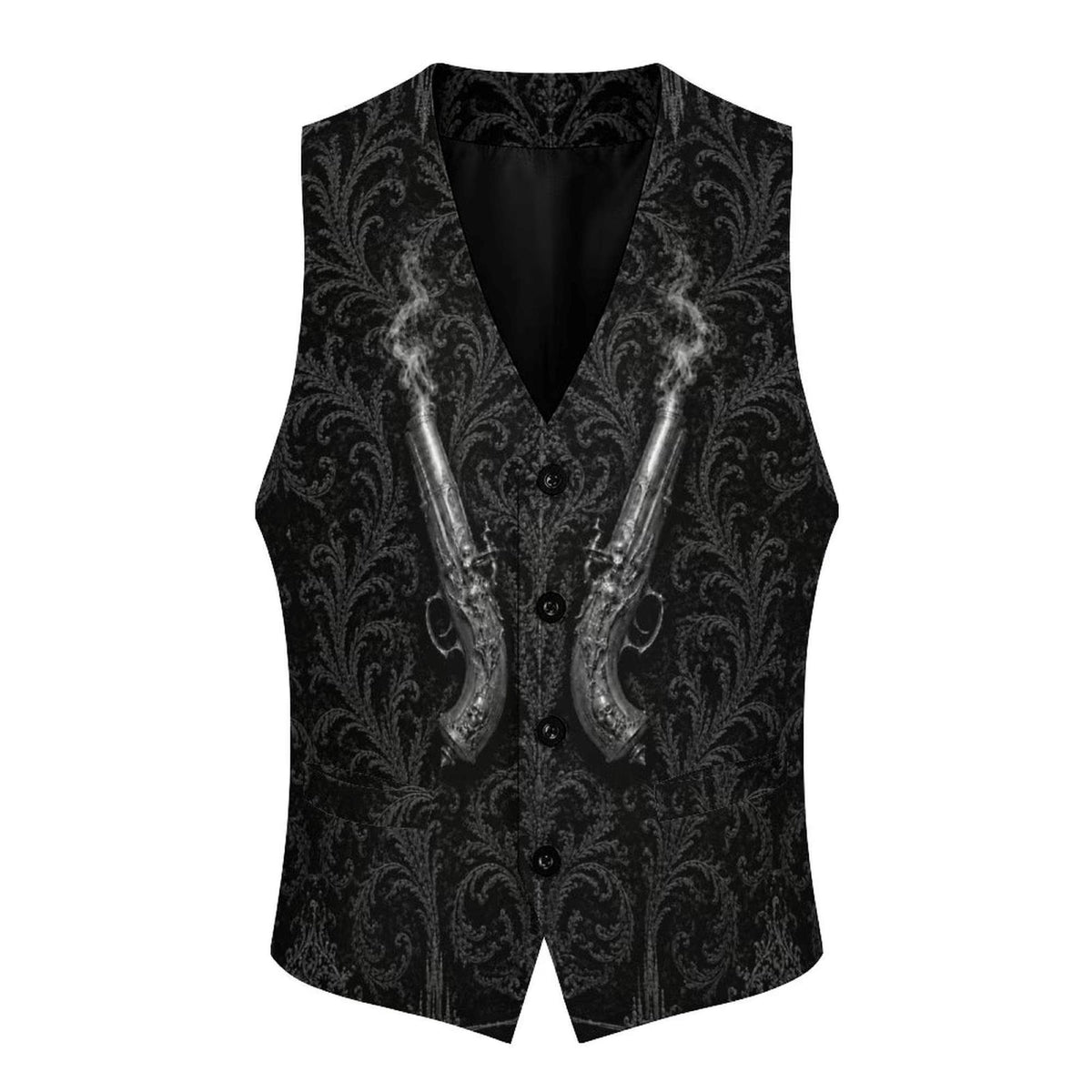 Father of Mayhem Route 66 Goth Clothes Vest Backroom Menswear Southern Gothic Gift Idea for Boyfriend Green Vest Western Cool Dads Club