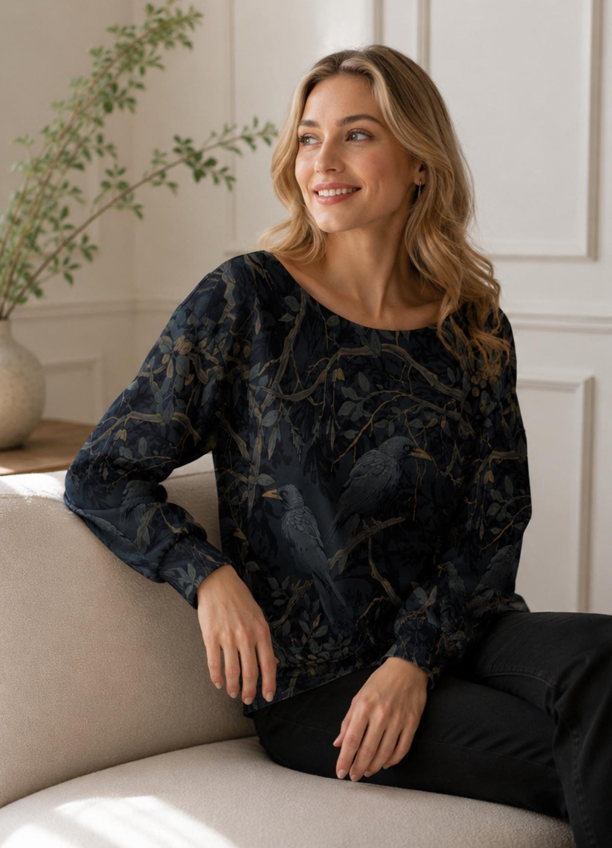 Crow and Vines William Morris Design Collection