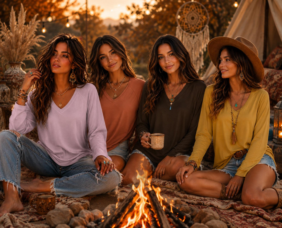 Fall Autumn Blouse Tee