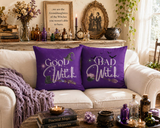 Halloween Fall Host Gift Idea Whimsigoth Good Witch Bad Witch