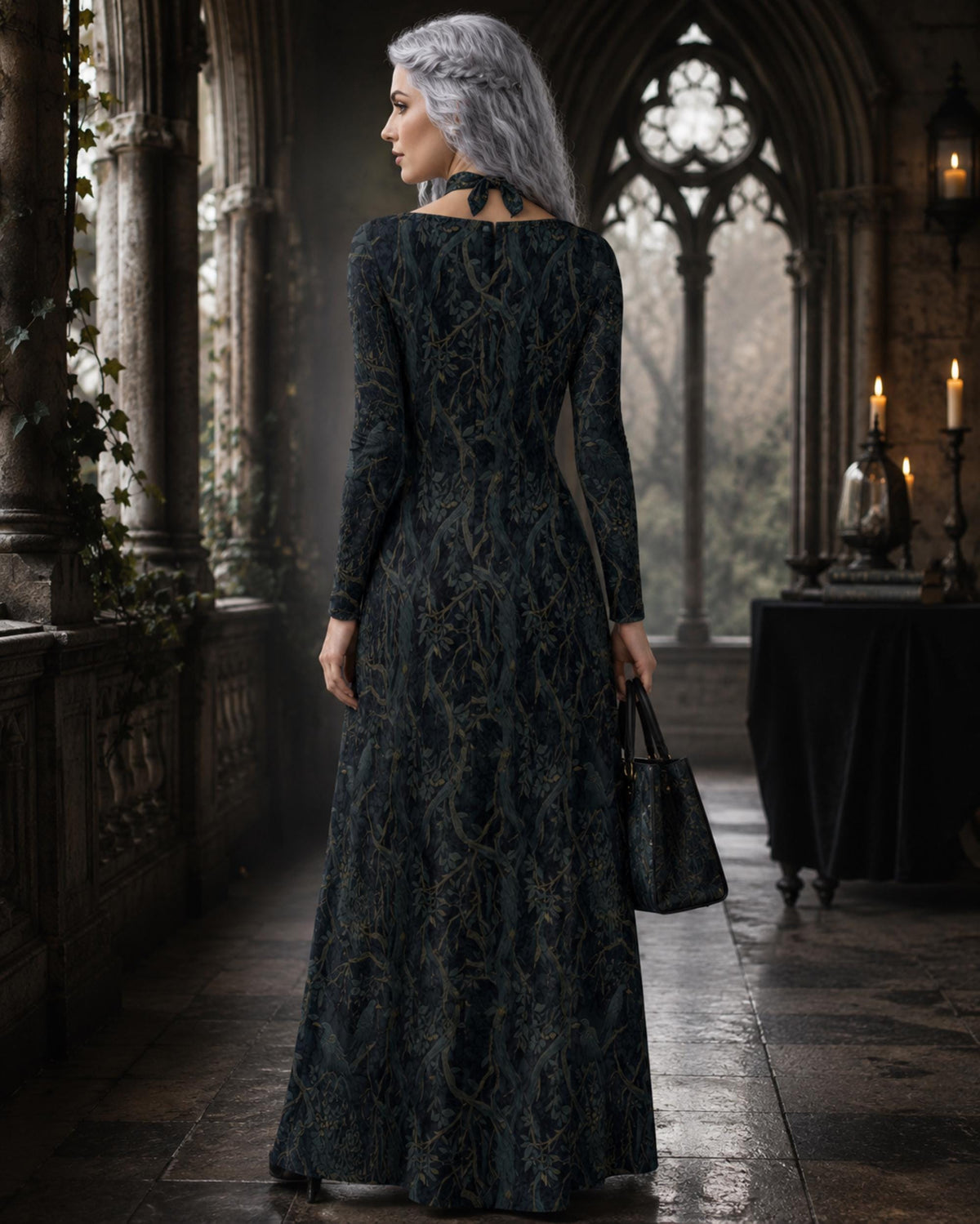 Witch Black Festival Maxi Dress