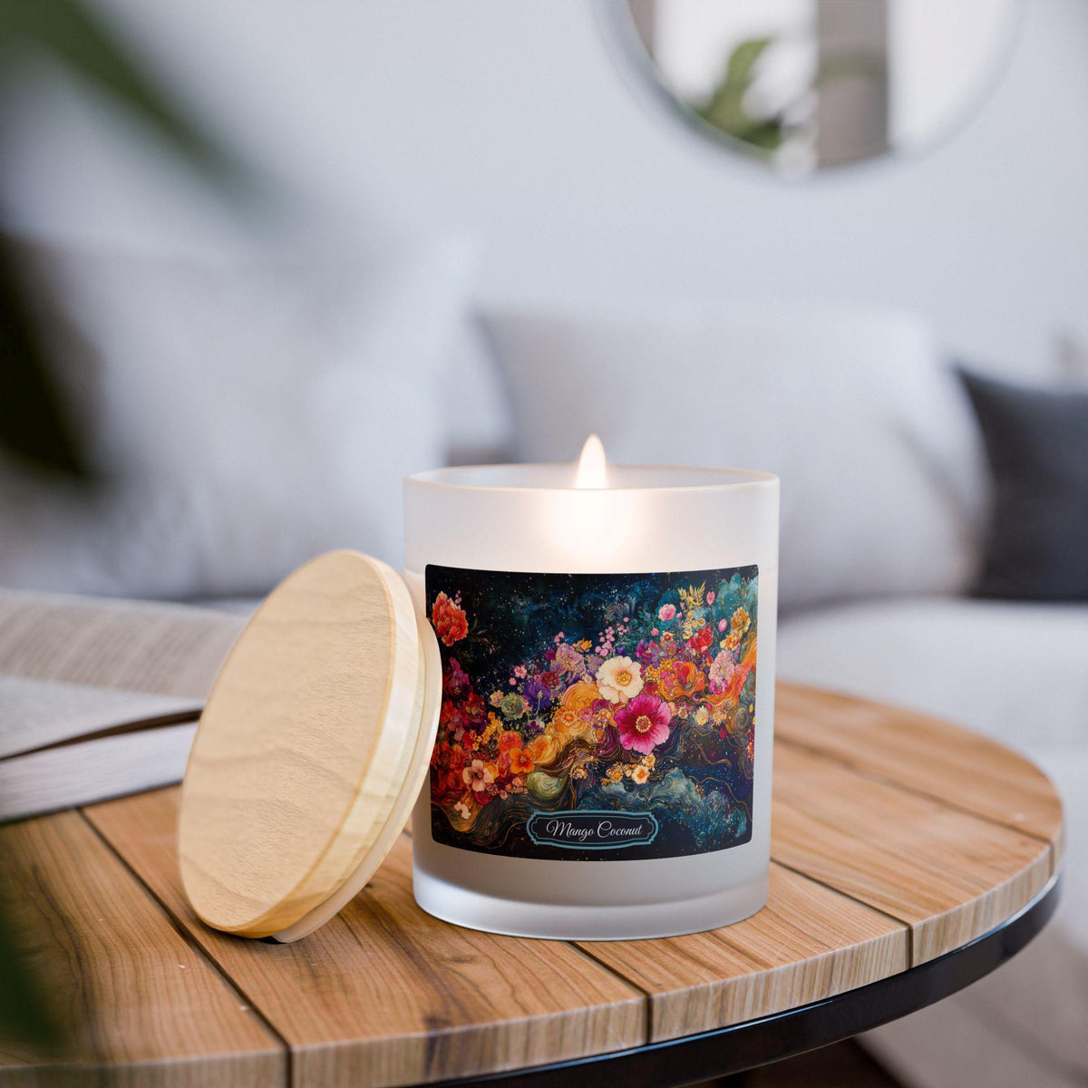 Bohemian Celestial Floral Candle Warmer