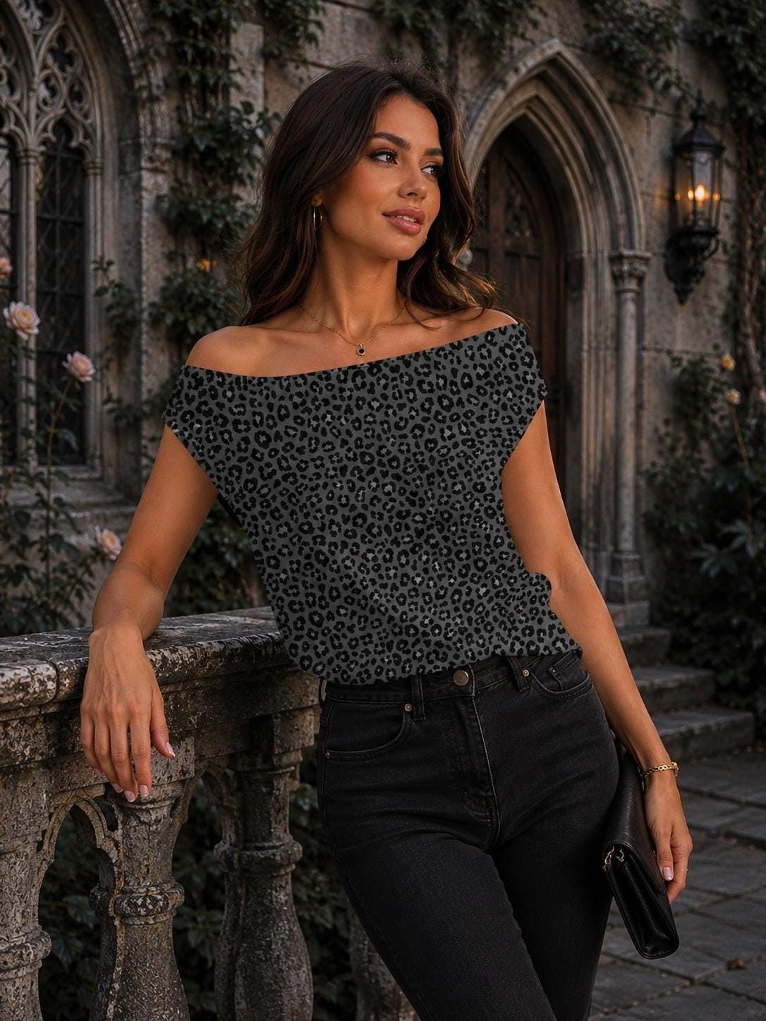 Corporate Goth Leopard Print Design Collection