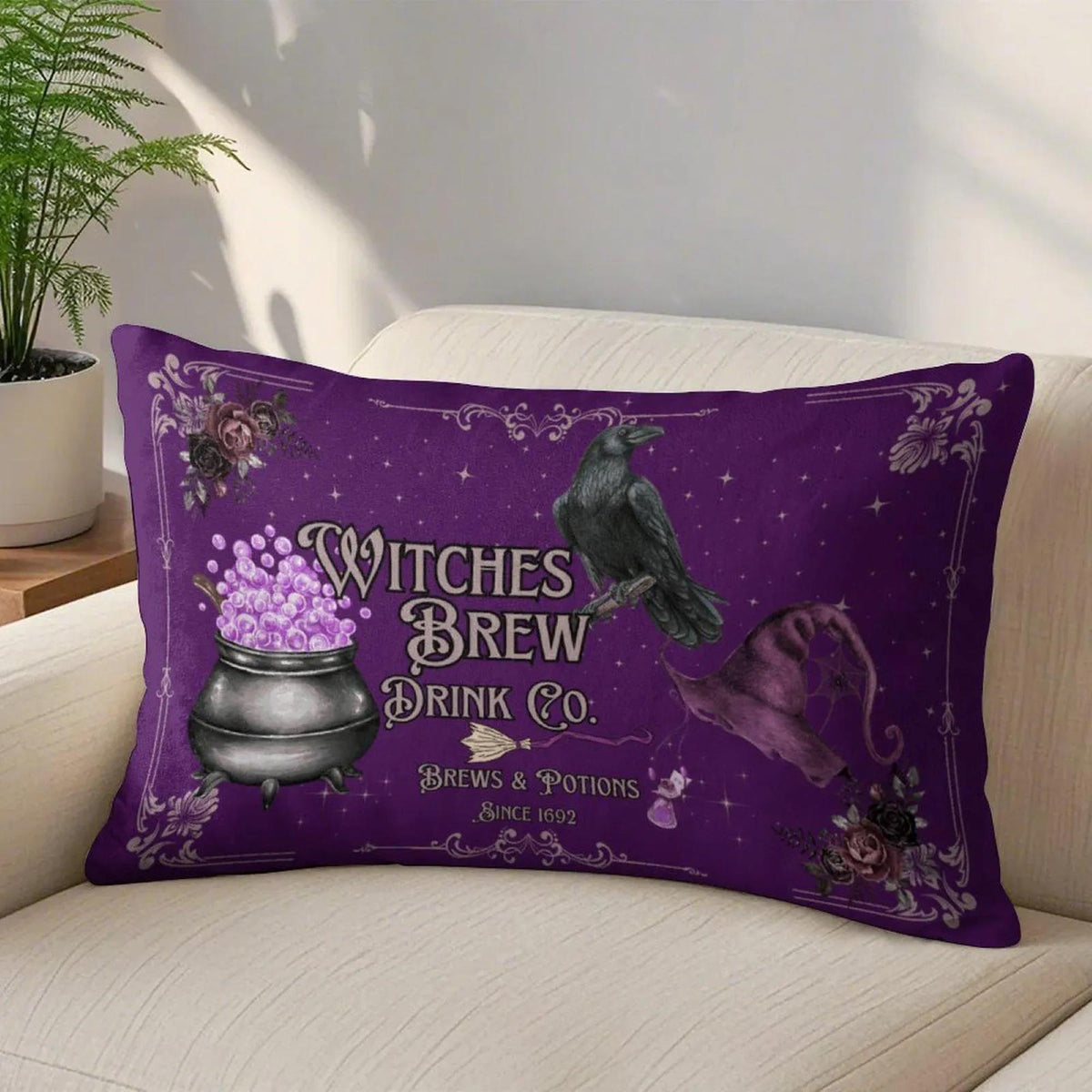 Witchy Vibes Pillowcases Witchcraft Gift Idea for Bedroom