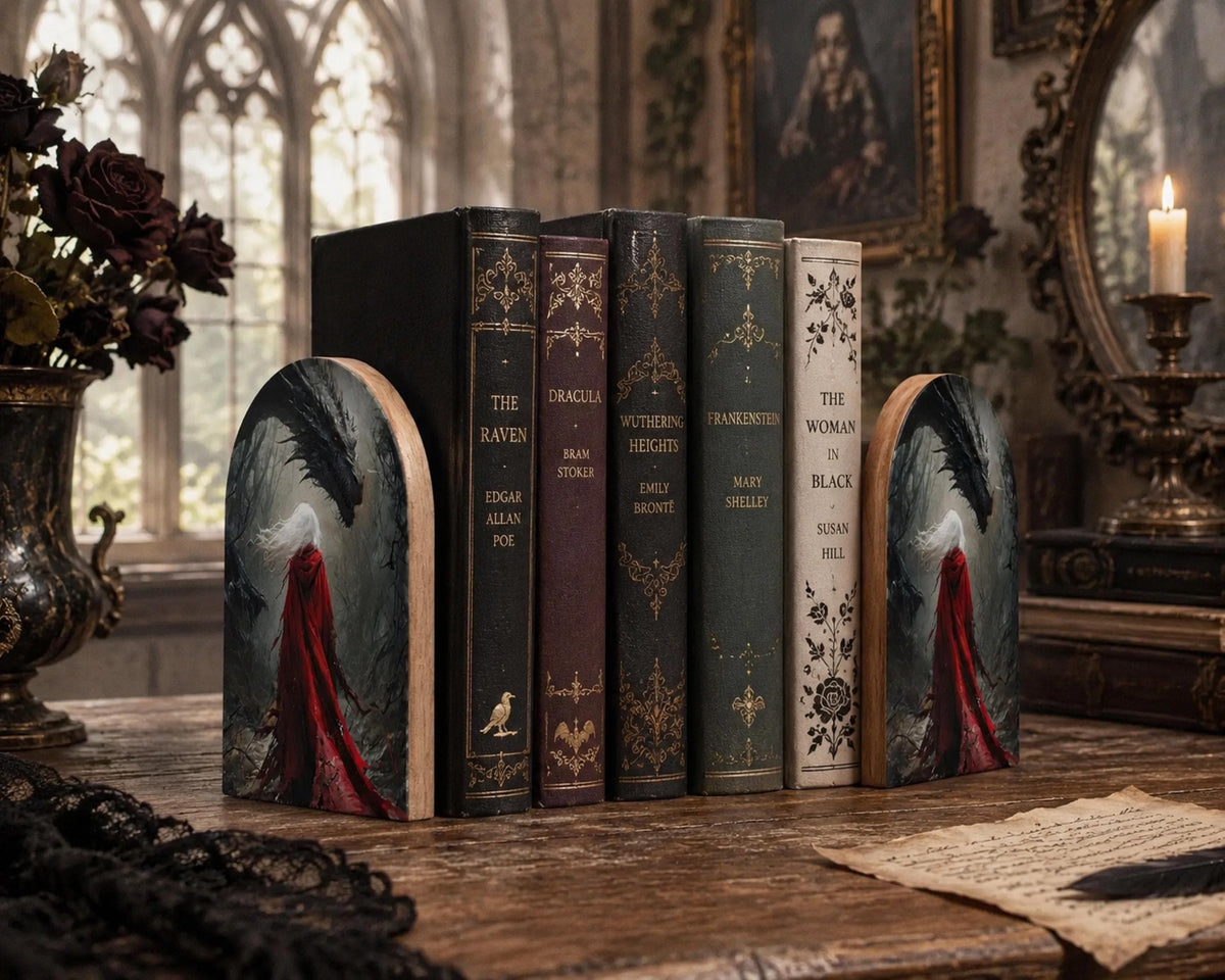 Sarah J Maas Gifts Fourth Wing Acotar Merch Reading Nook Decor Fantasy Wood Bookends Throne of Glass Inspired Bookish Booktok Manon Art