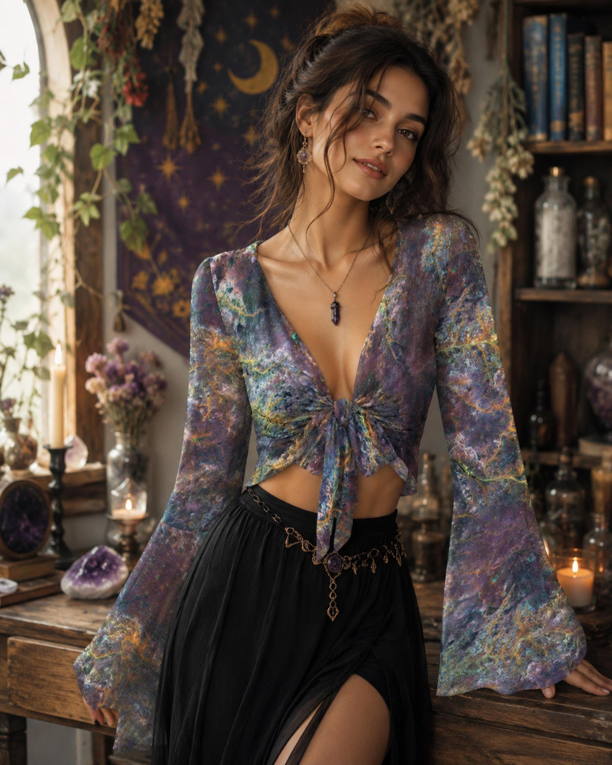 Rave Gear Wide Palazzo Pants