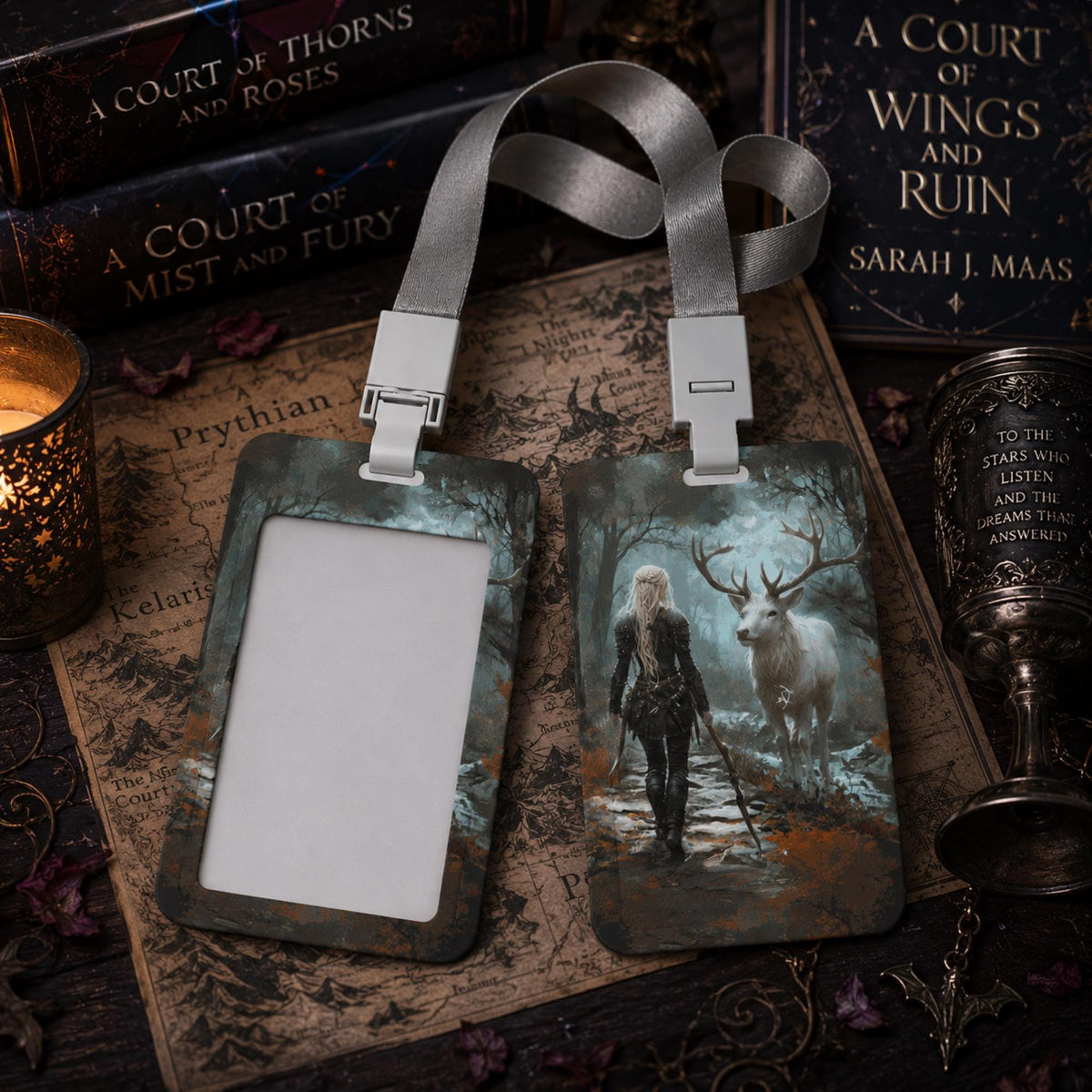 Bookish Lanyard Gift Idea for Throne of Glass Readers