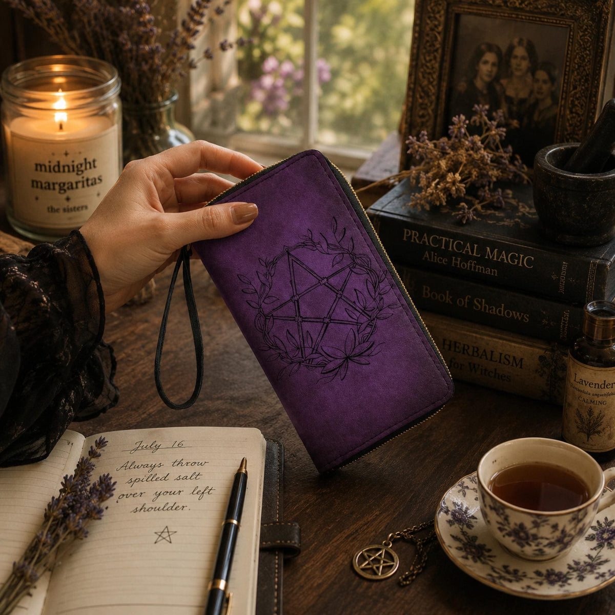 Witchcore Pagan Wallet Gift for Mom