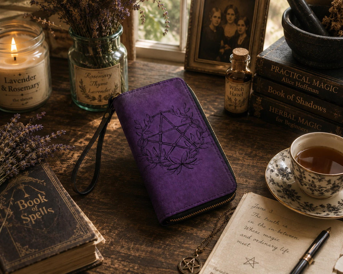 Witchcore Pagan Wallet Gift for Mom