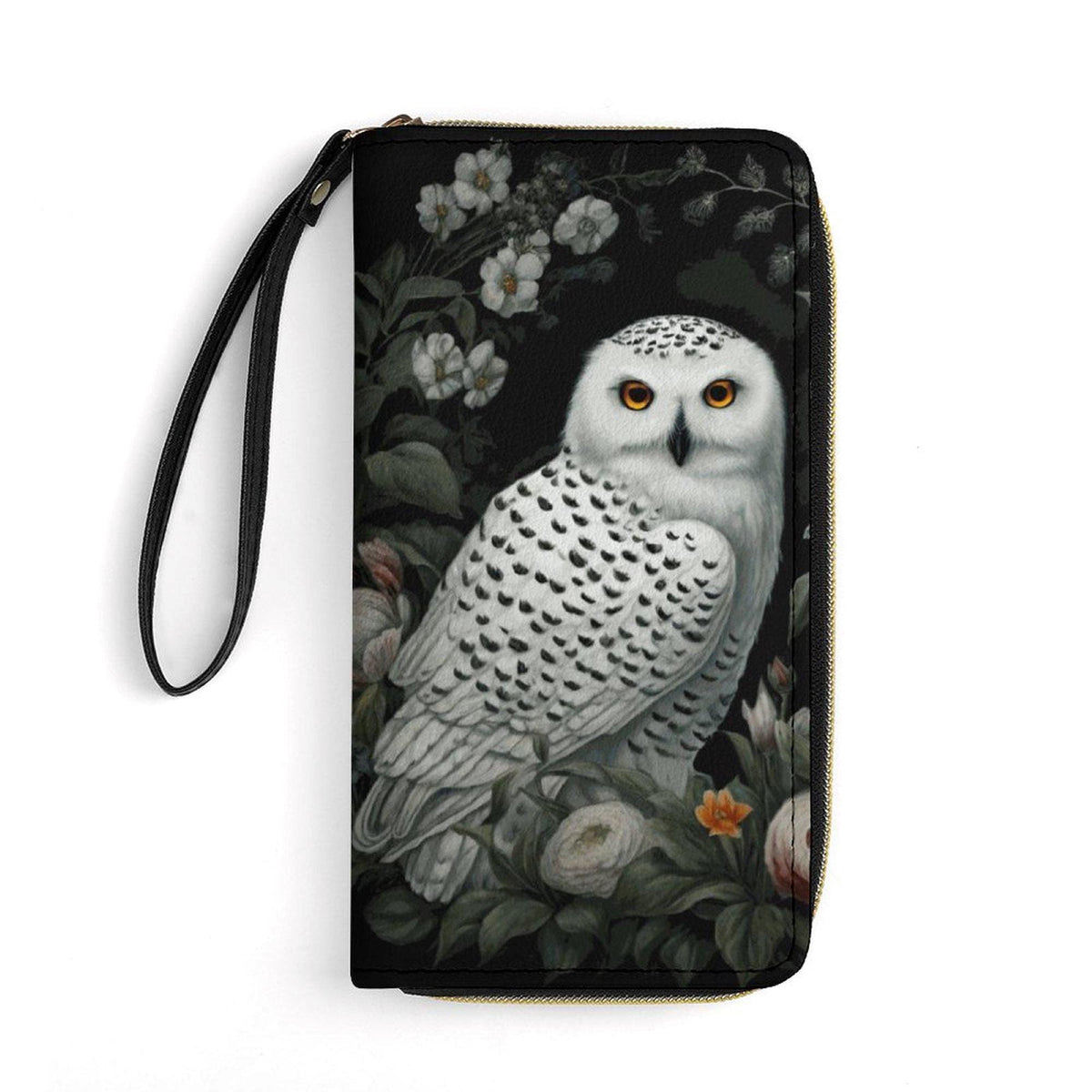 Cottagecore Snow Owl Wallet & Wristlet