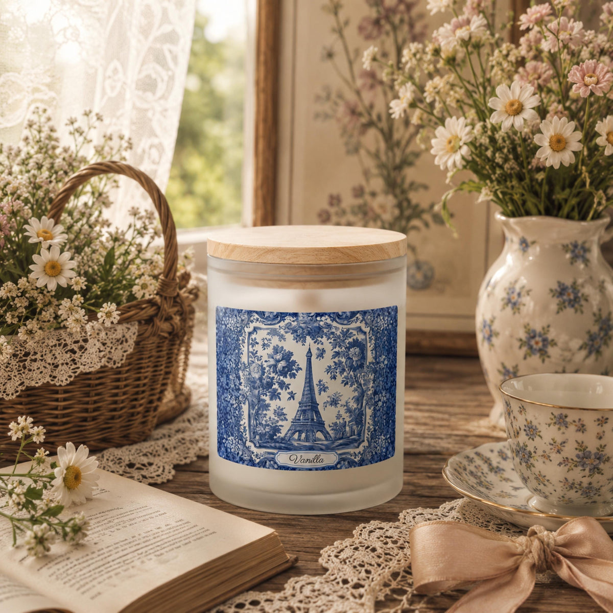 Vintage French Decor Candle Warmer