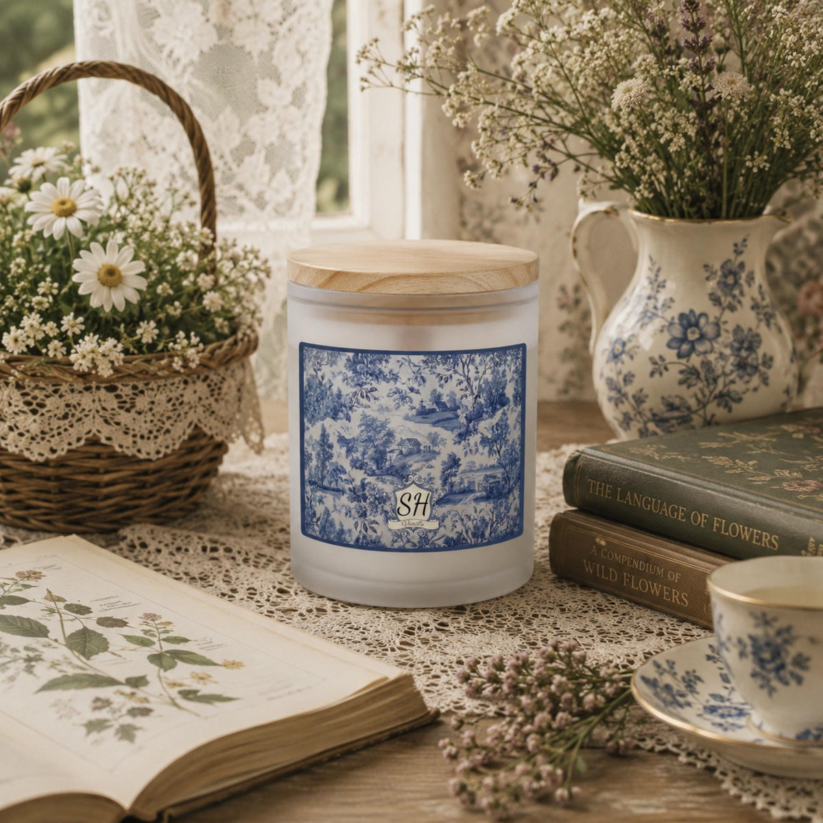 French Country Design Candle Warmer