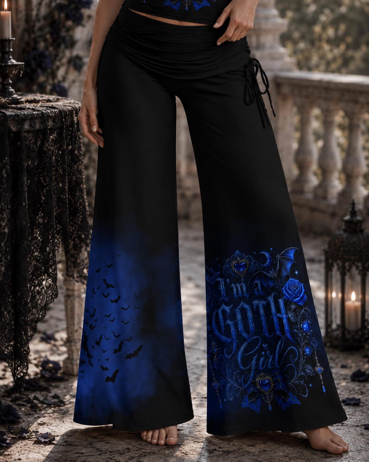 Goth Girl Design Collection Palazzo Pants and Tank!