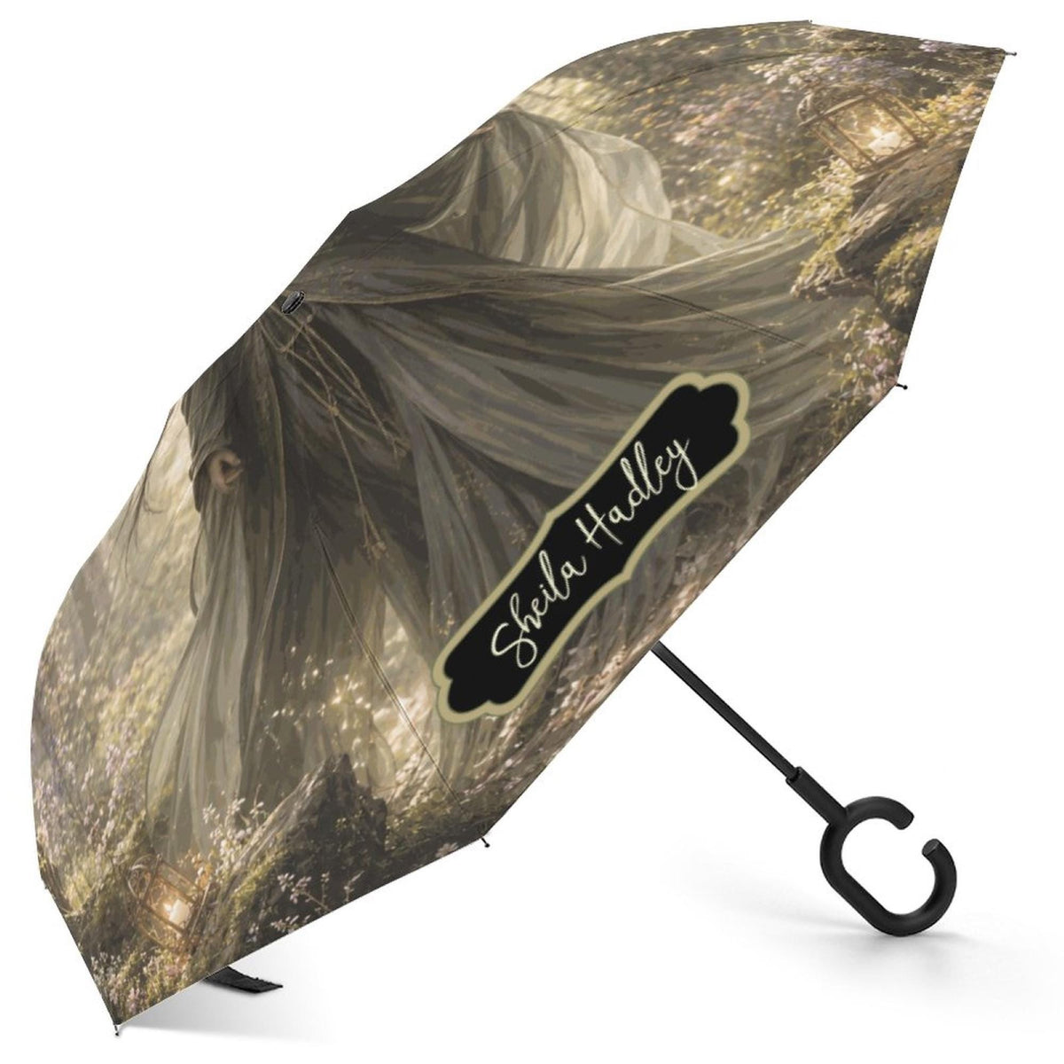 Girly Halloween Autumn Goth Girl Birthday Gift Spooky Witchy Holiday Essentials Elen of the Way Witch Umbrella Witchcore Practical Magic