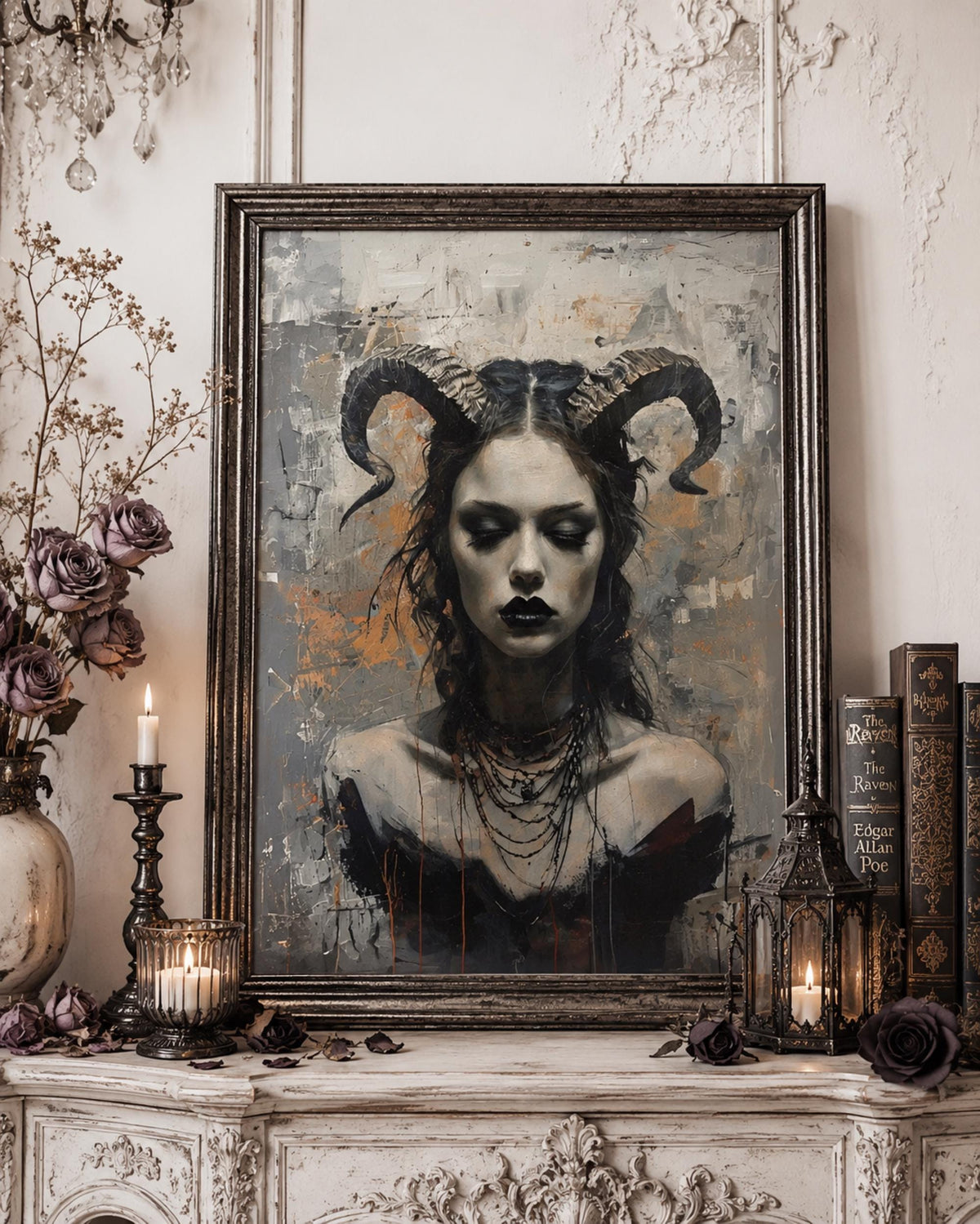 Gothic Goddess Pagan Witch PDF Design Collection