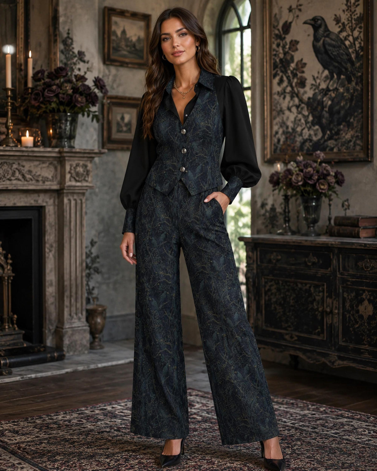 Edgar Allan Poe William Morris Design Collection
