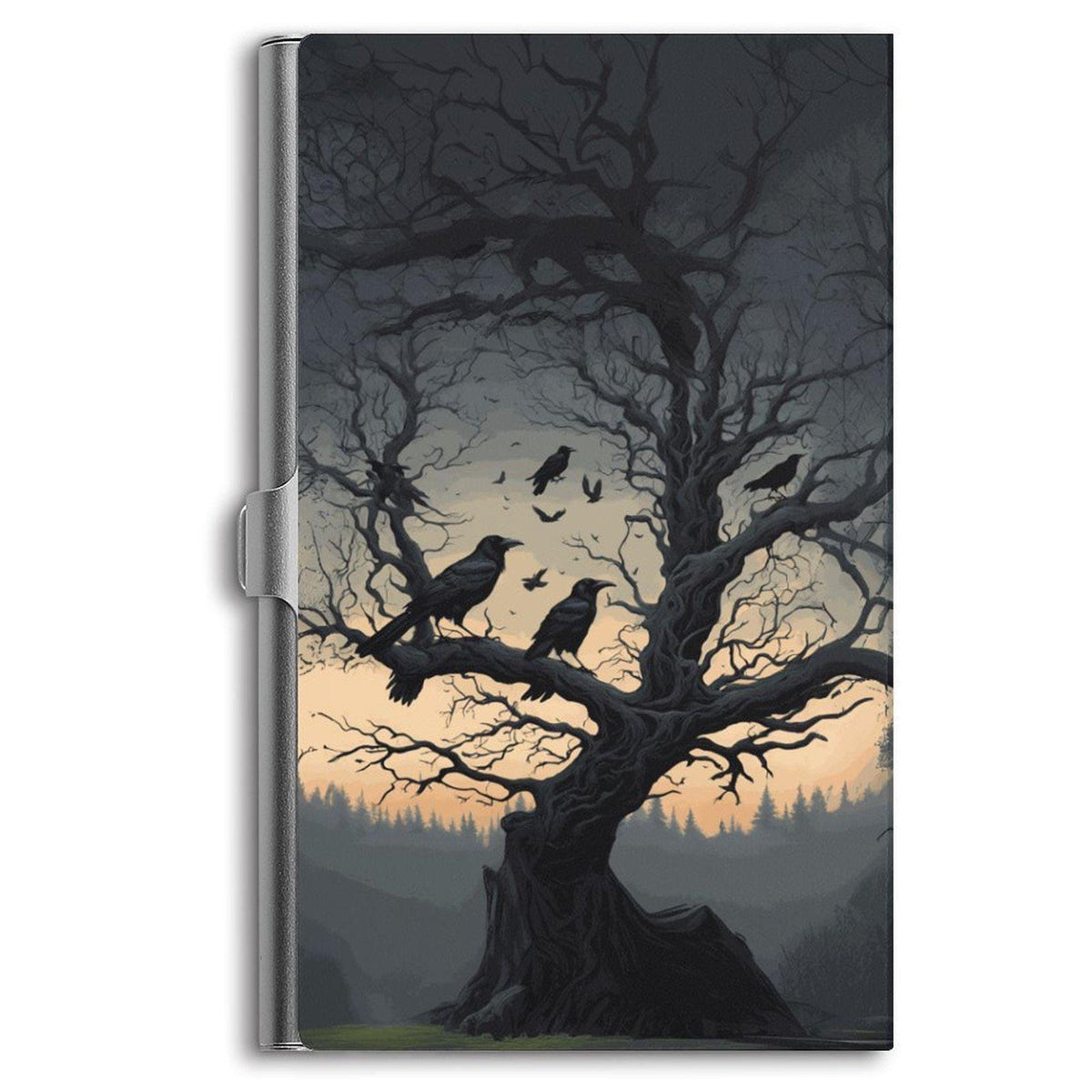 Spooky Raven Stash Box Goth Gift