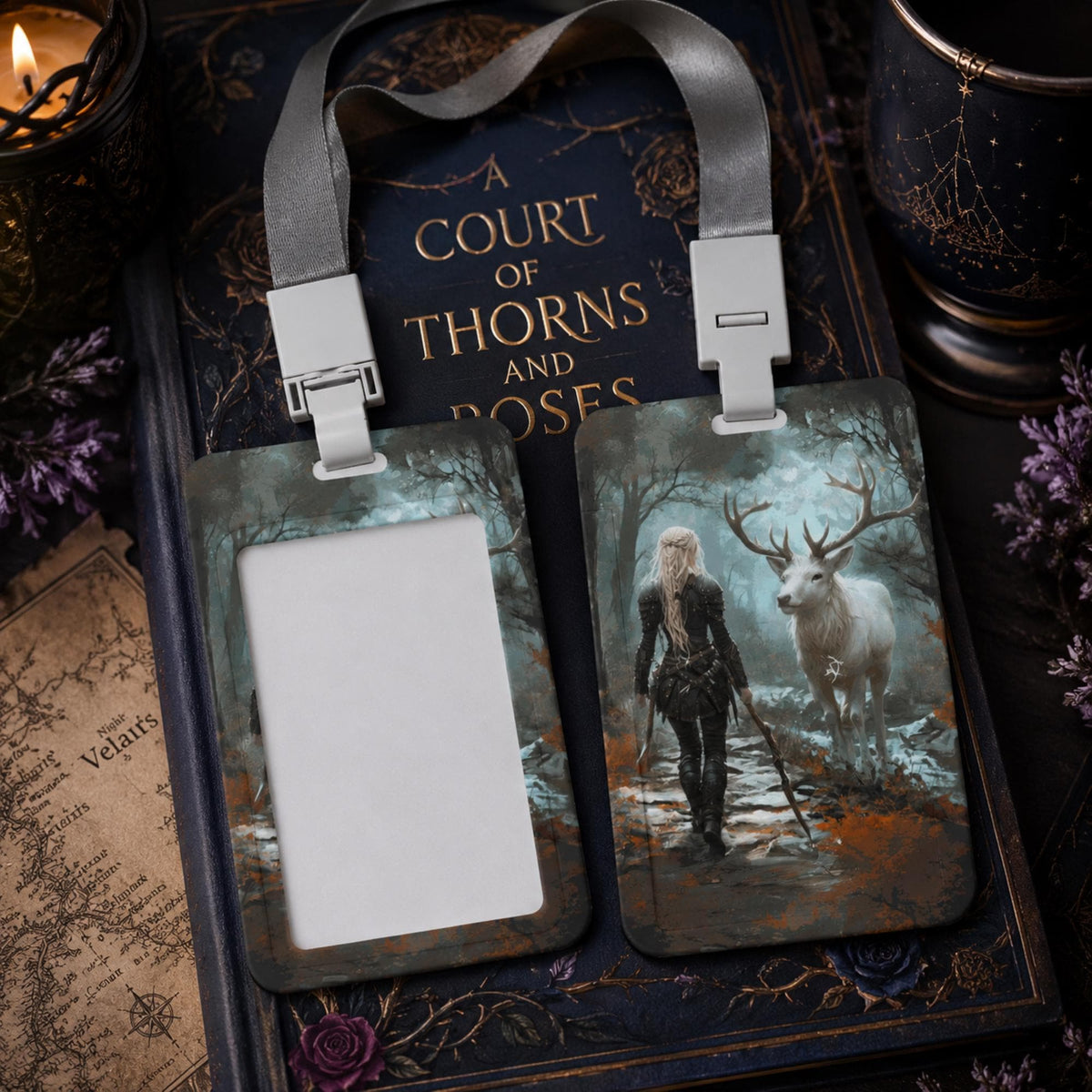 Bookish Lanyard Gift Idea for Throne of Glass Readers